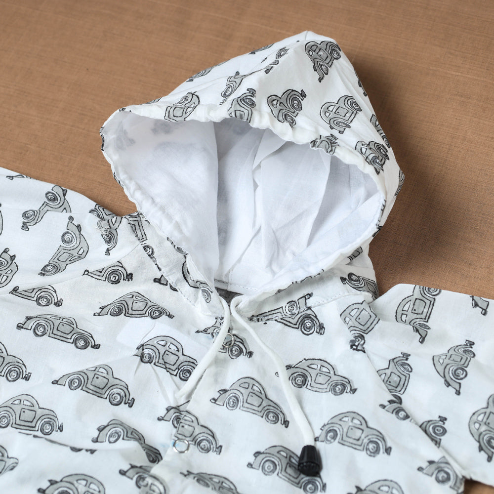 Cotton Handmade Baby Full Sleeves Long Romper/Sleepsuit