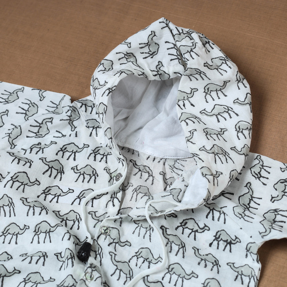 Cotton Handmade Baby Full Sleeves Long Romper/Sleepsuit