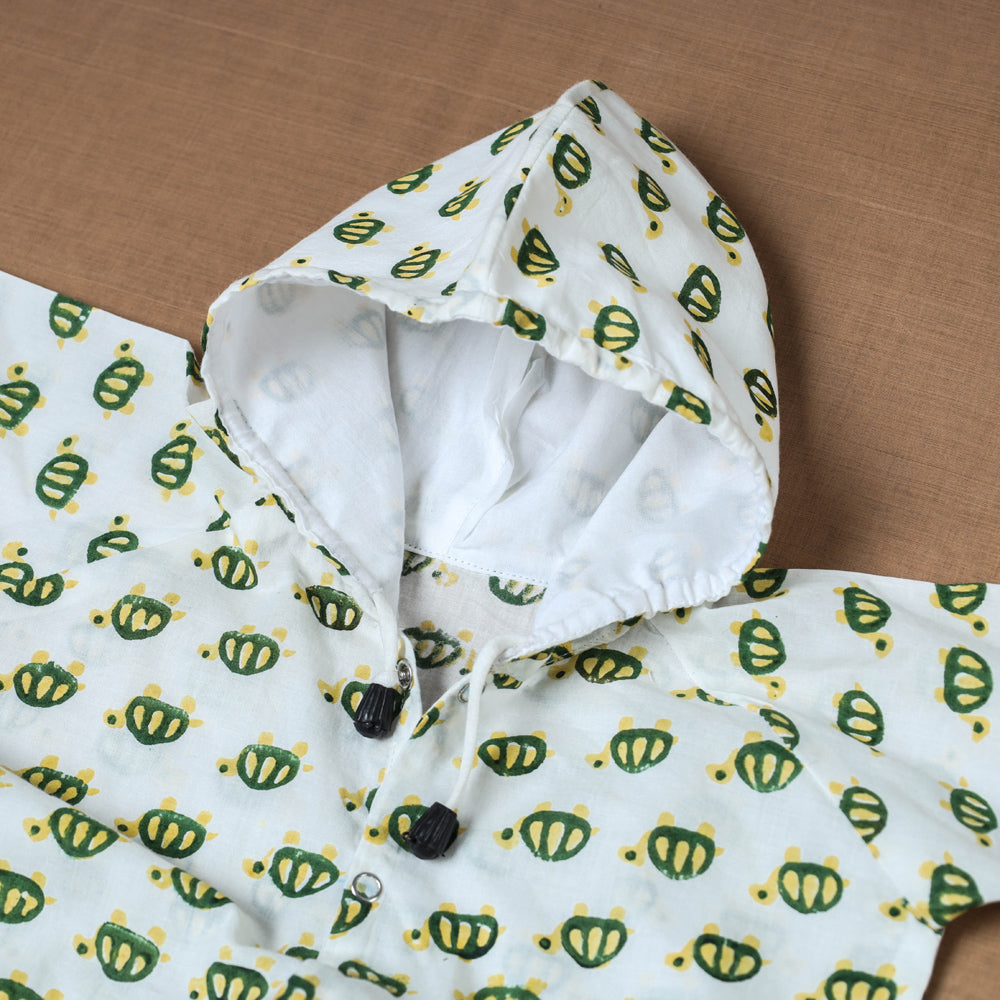 Cotton Handmade Baby Full Sleeves Long Romper/Sleepsuit