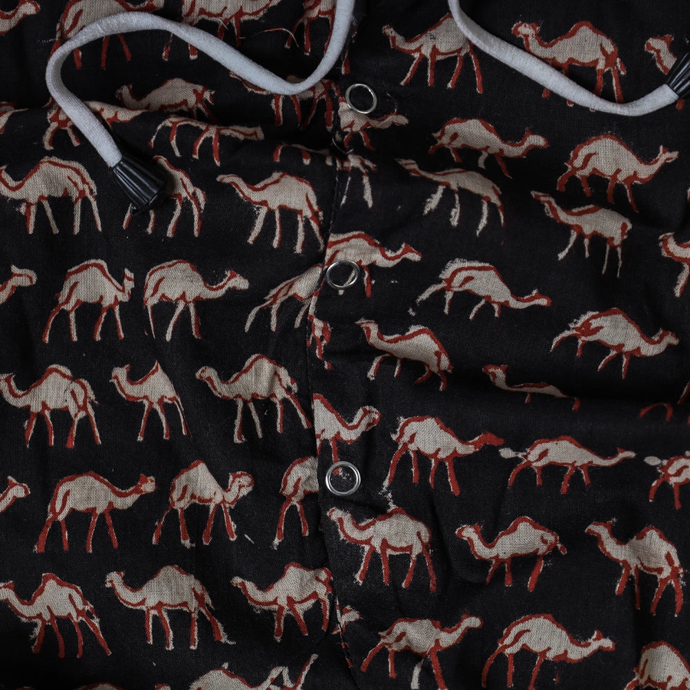 Cotton Handmade Baby Full Sleeves Long Romper/Sleepsuit