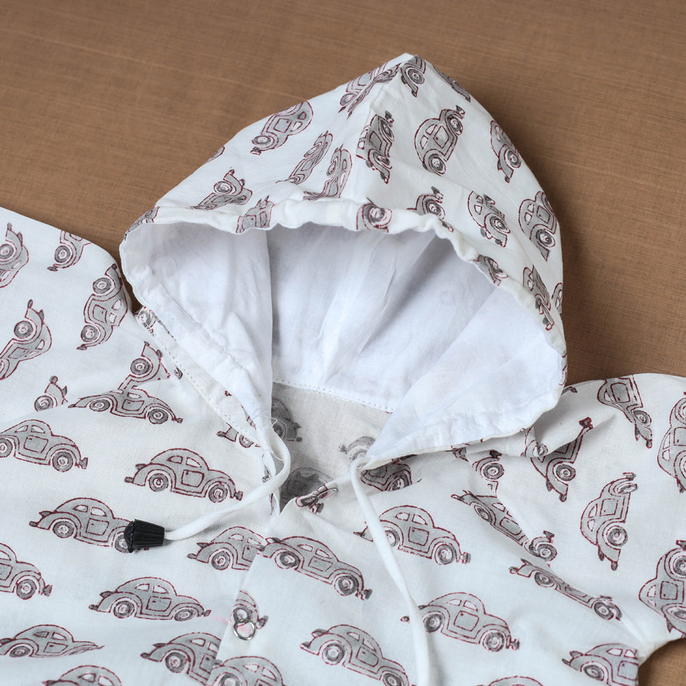 Cotton Handmade Baby Full Sleeves Long Romper/Sleepsuit