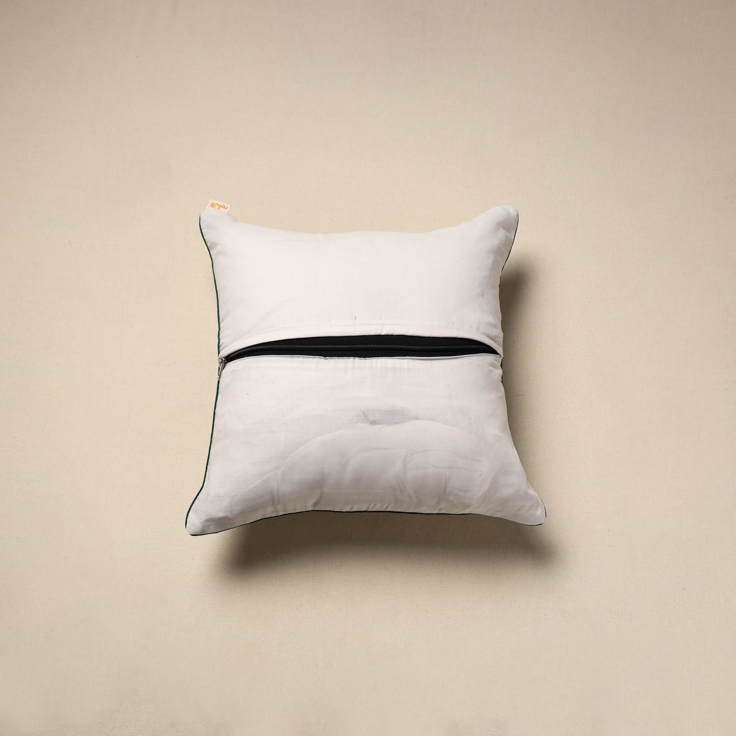 Cotton sanganeri cushion cover 148 - handcrafted