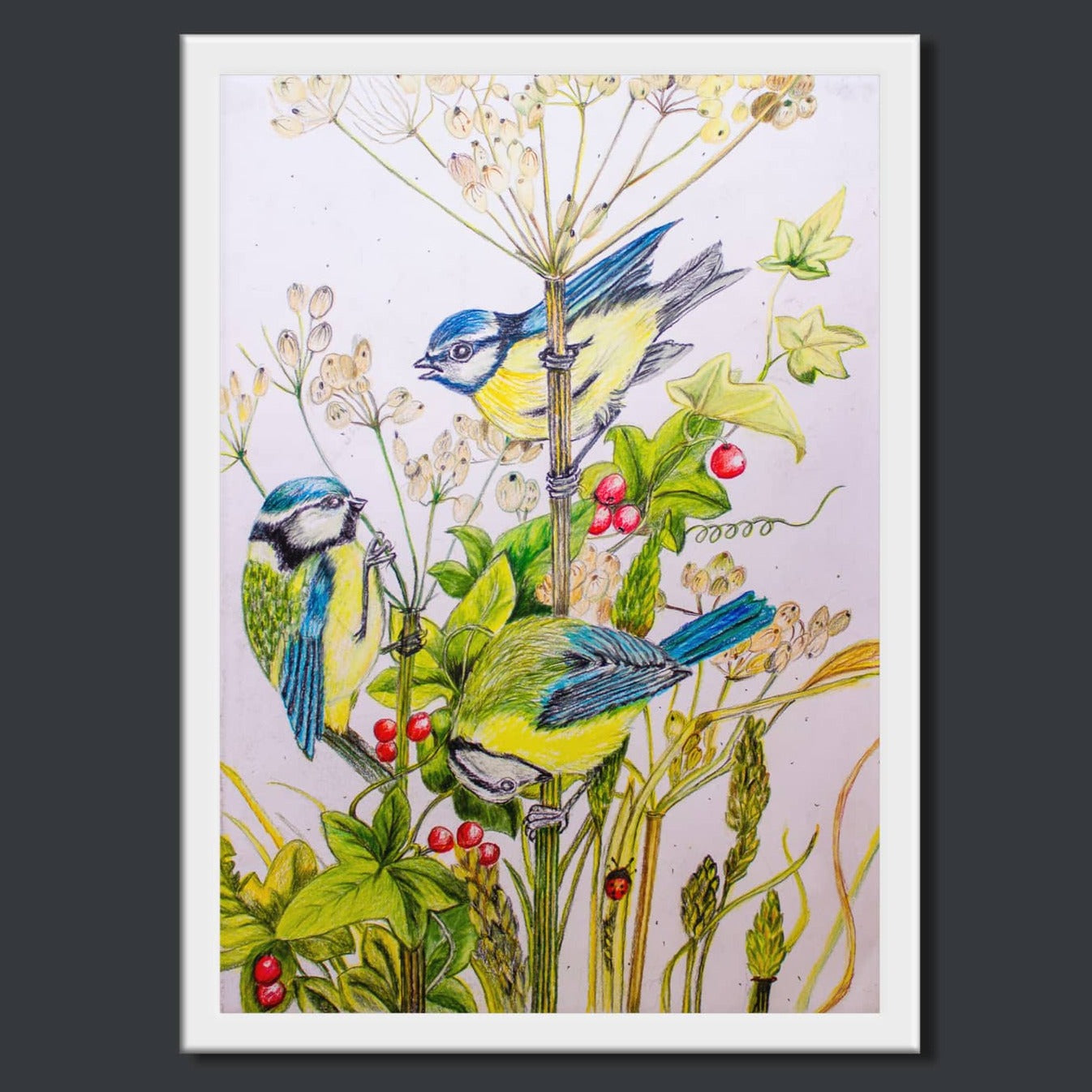 Handpainted Art Work On Canvas by Meenakshi Ratnakar