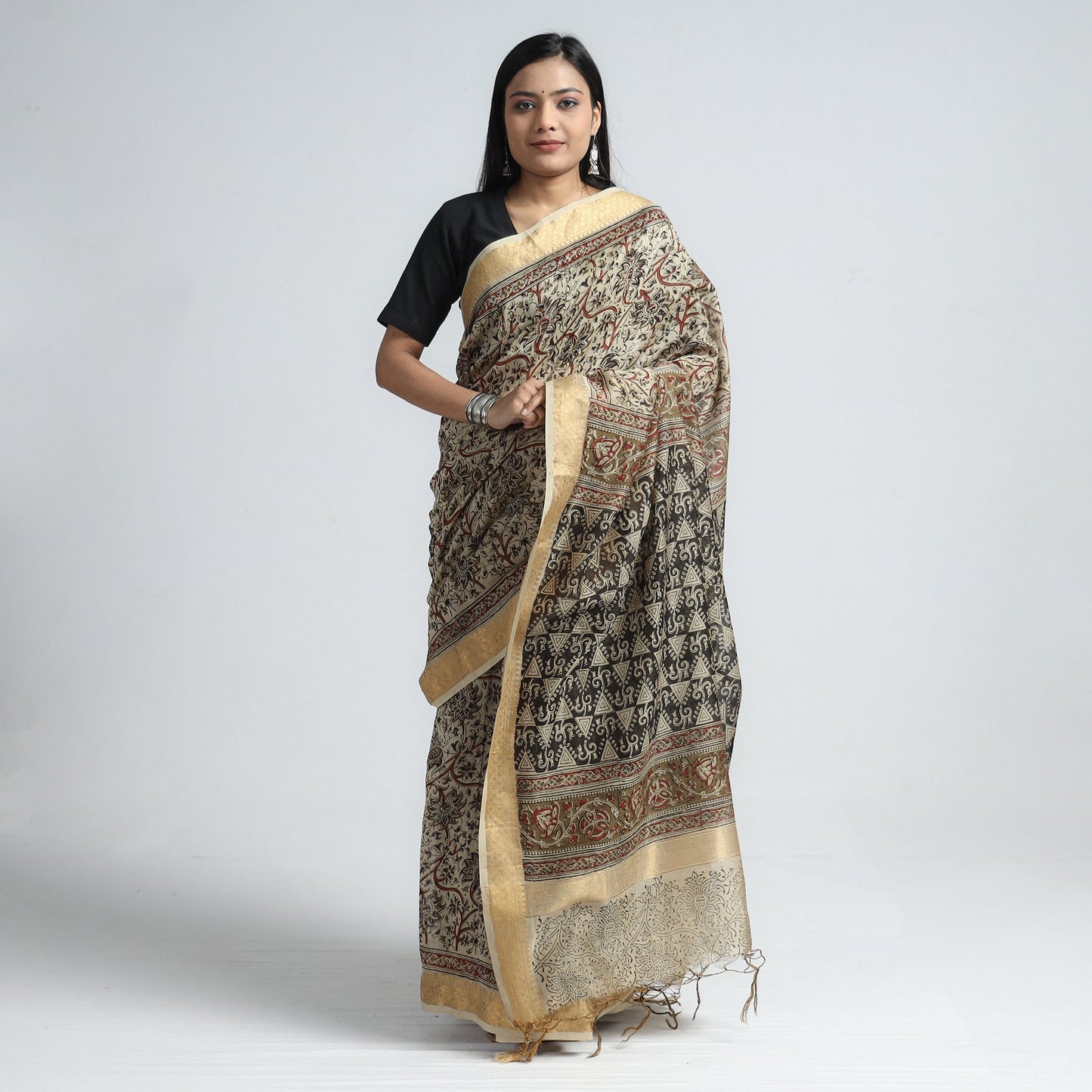 kalamkari Saree