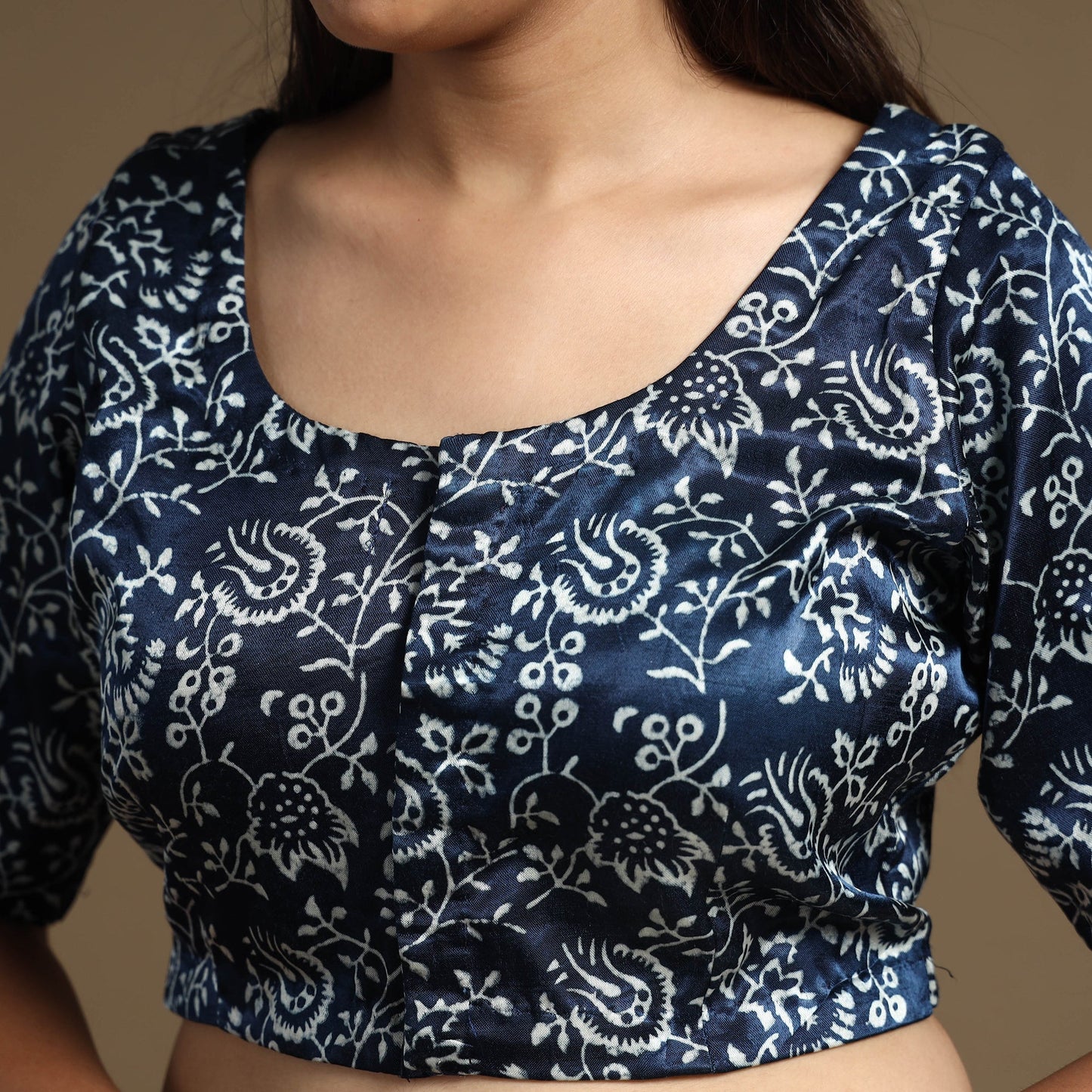 Block Print Stitched Blouse