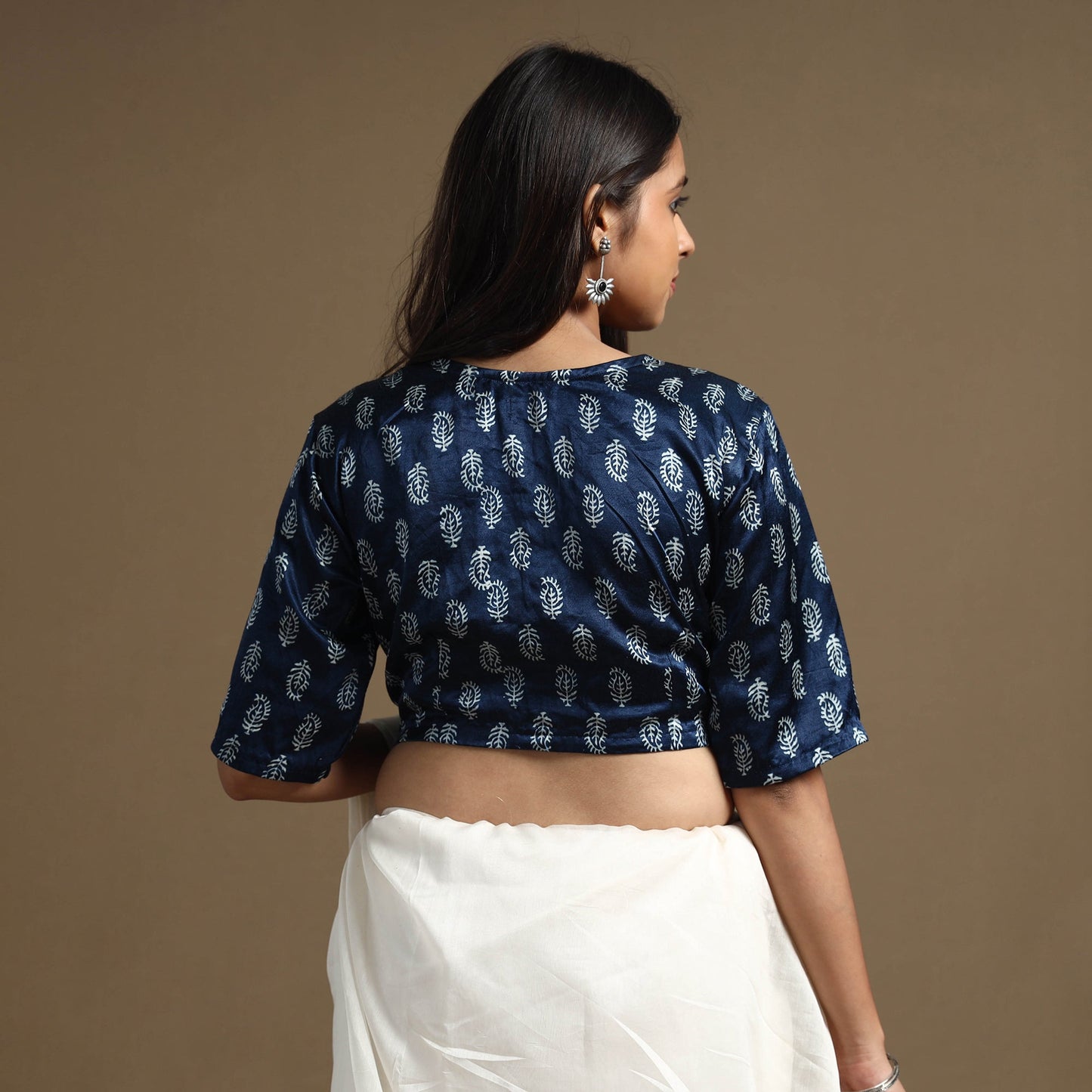 Block Print Stitched Blouse