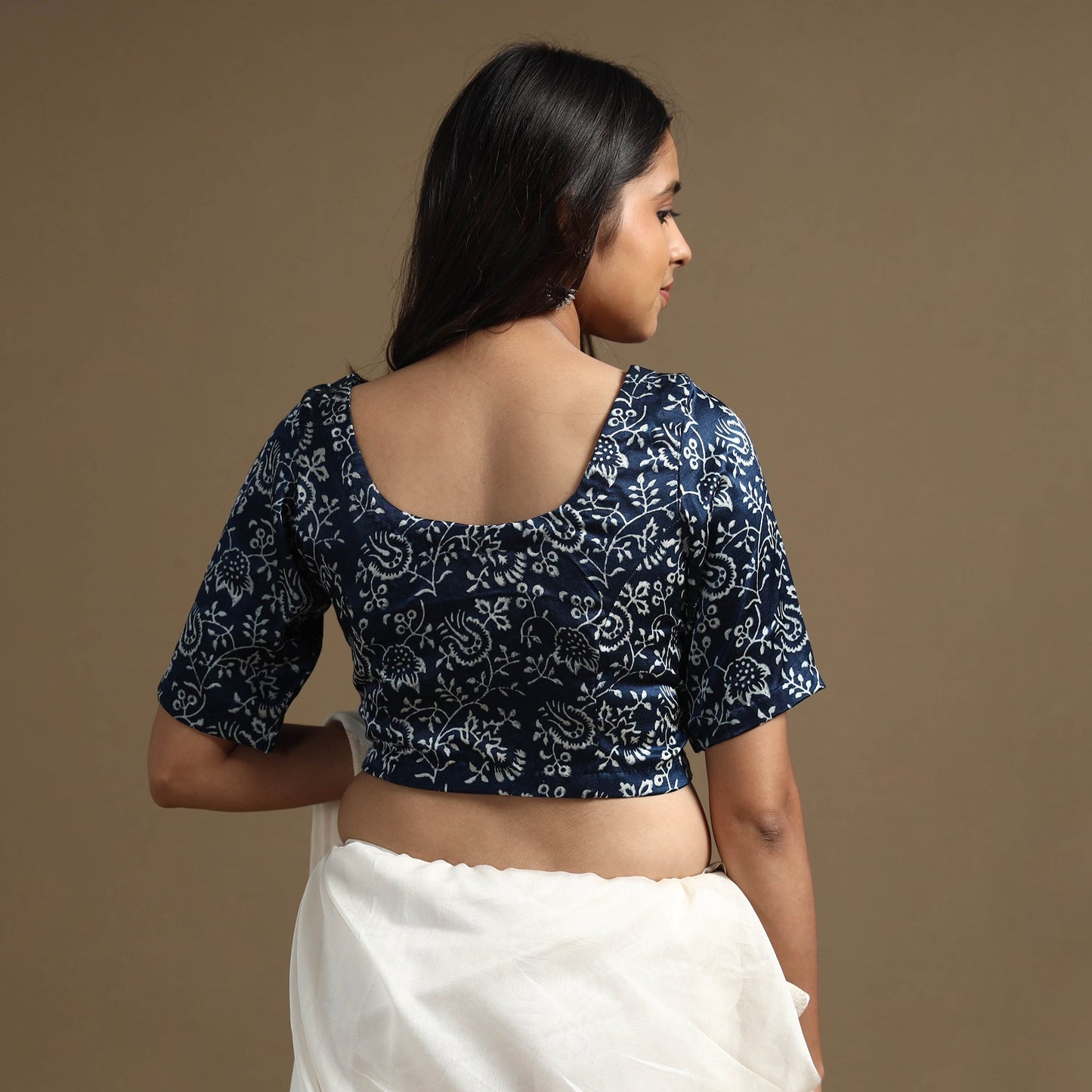 Block Print Stitched Blouse