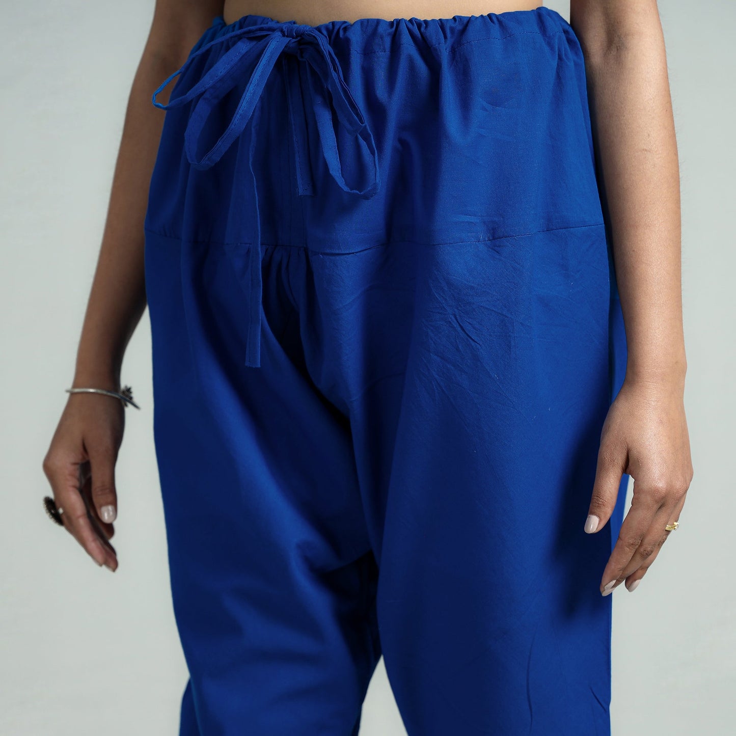 Buy Plain Dyed Cotton Ankle Length Churidar Online at iTokri.com
