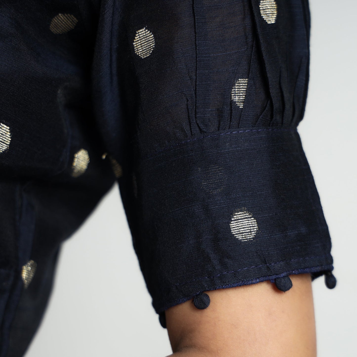 Silk Stitched Blouse