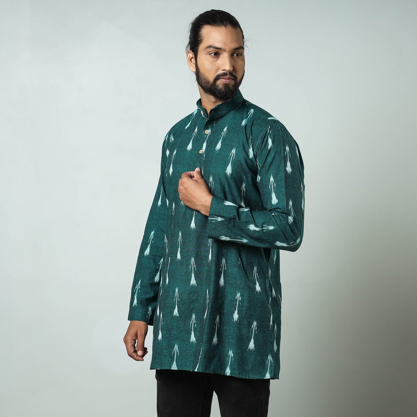 Pochampally Ikat men kurta