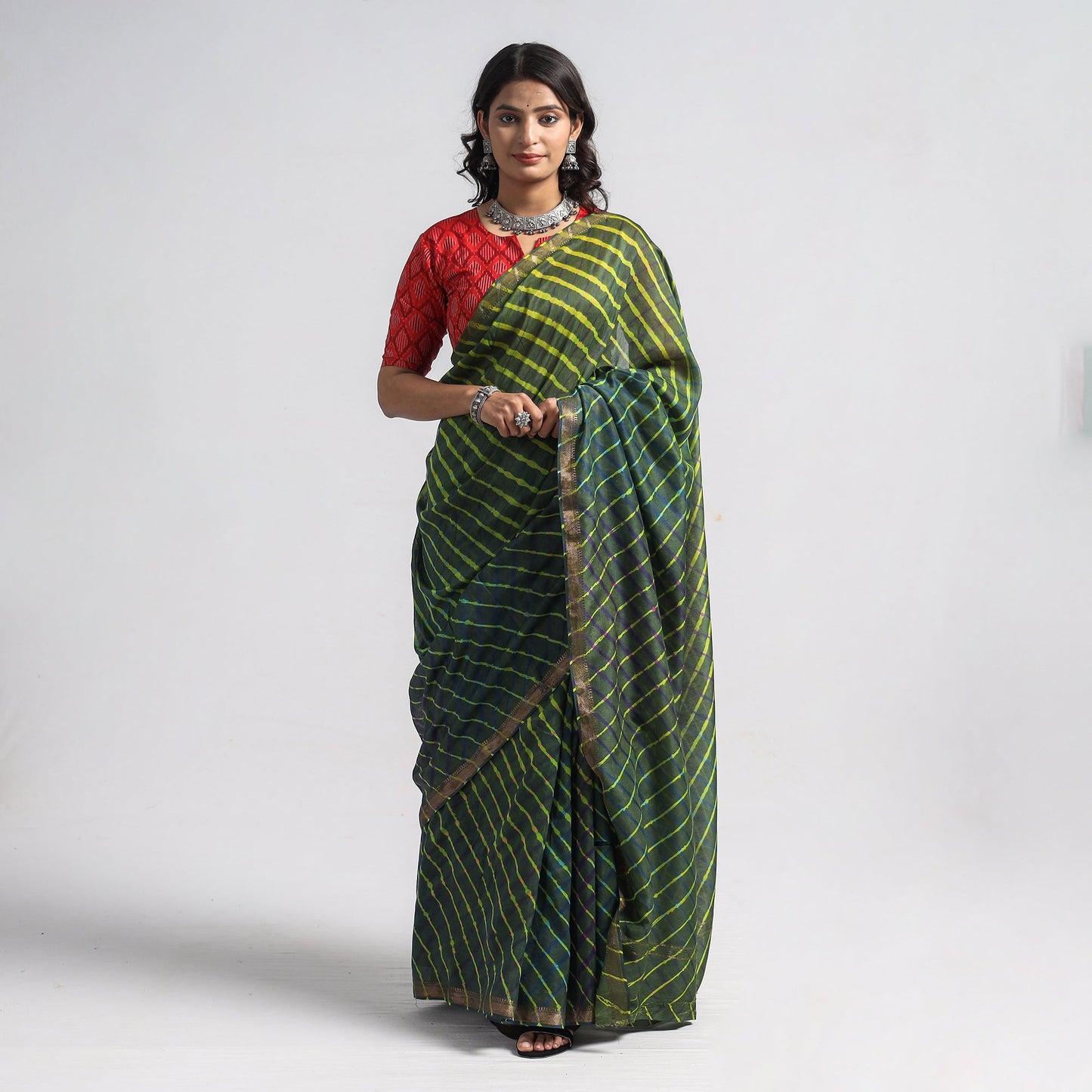 Leheriya Saree