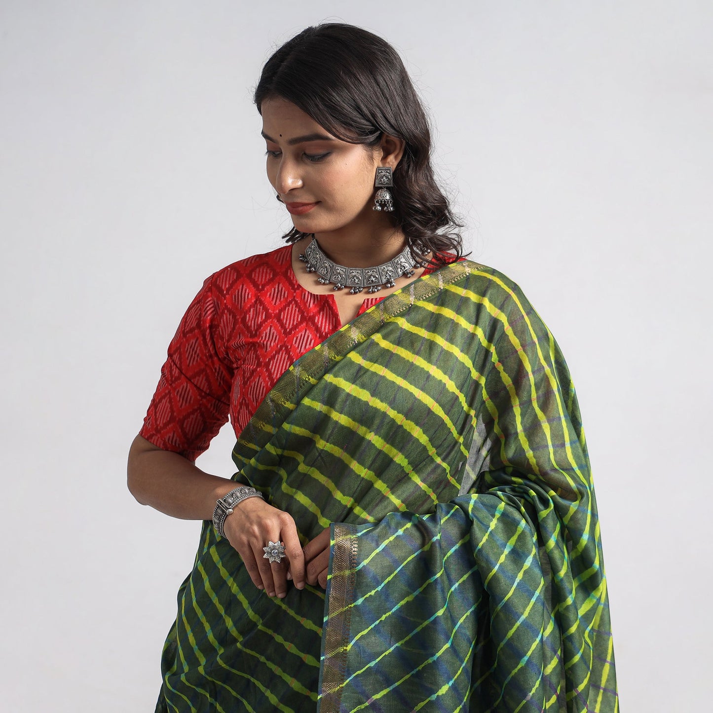 Leheriya Saree