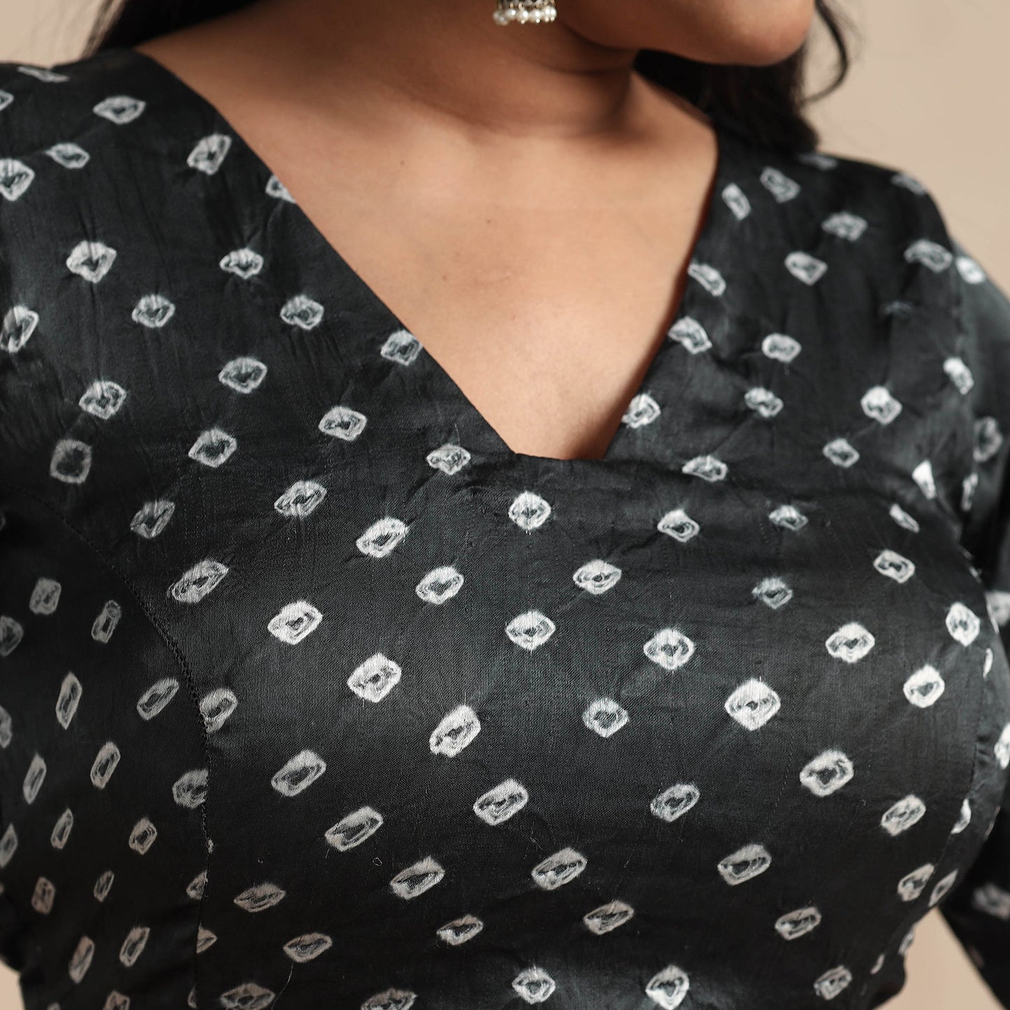 Bandhani Stitched Blouse