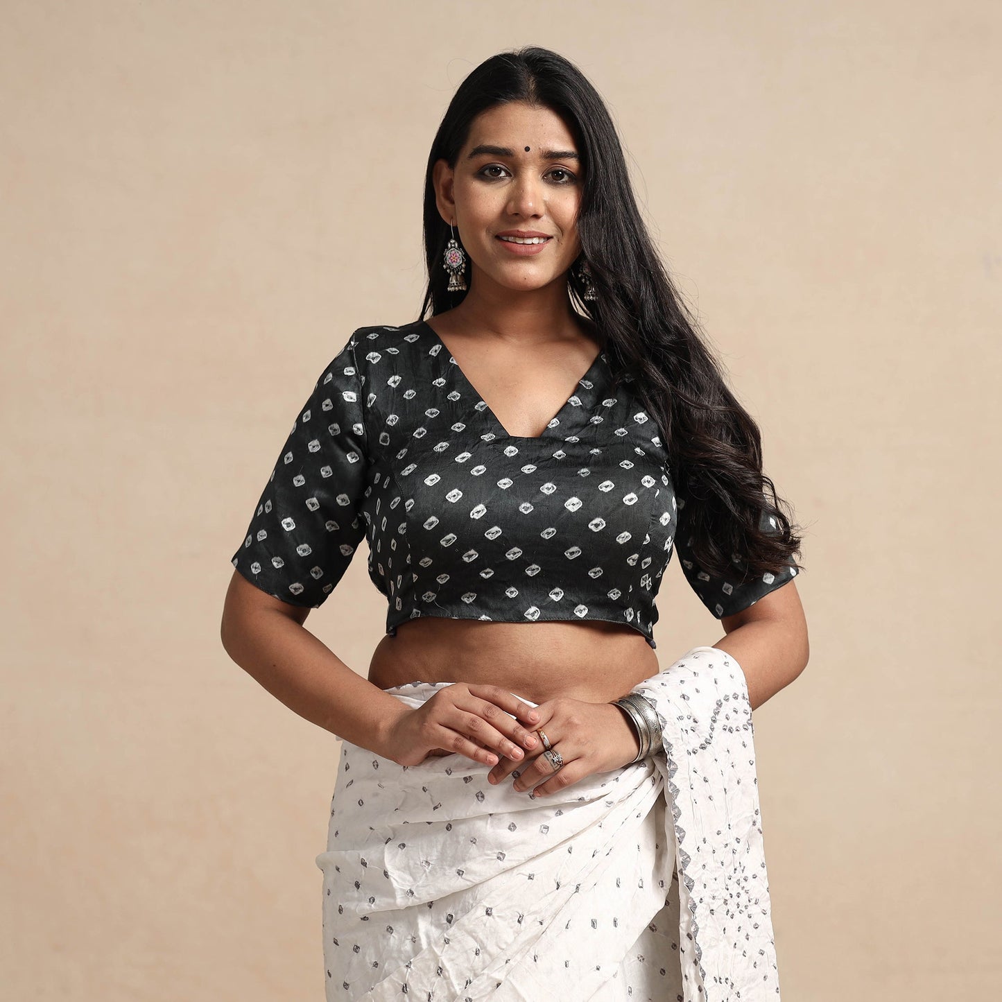 Bandhani Stitched Blouse