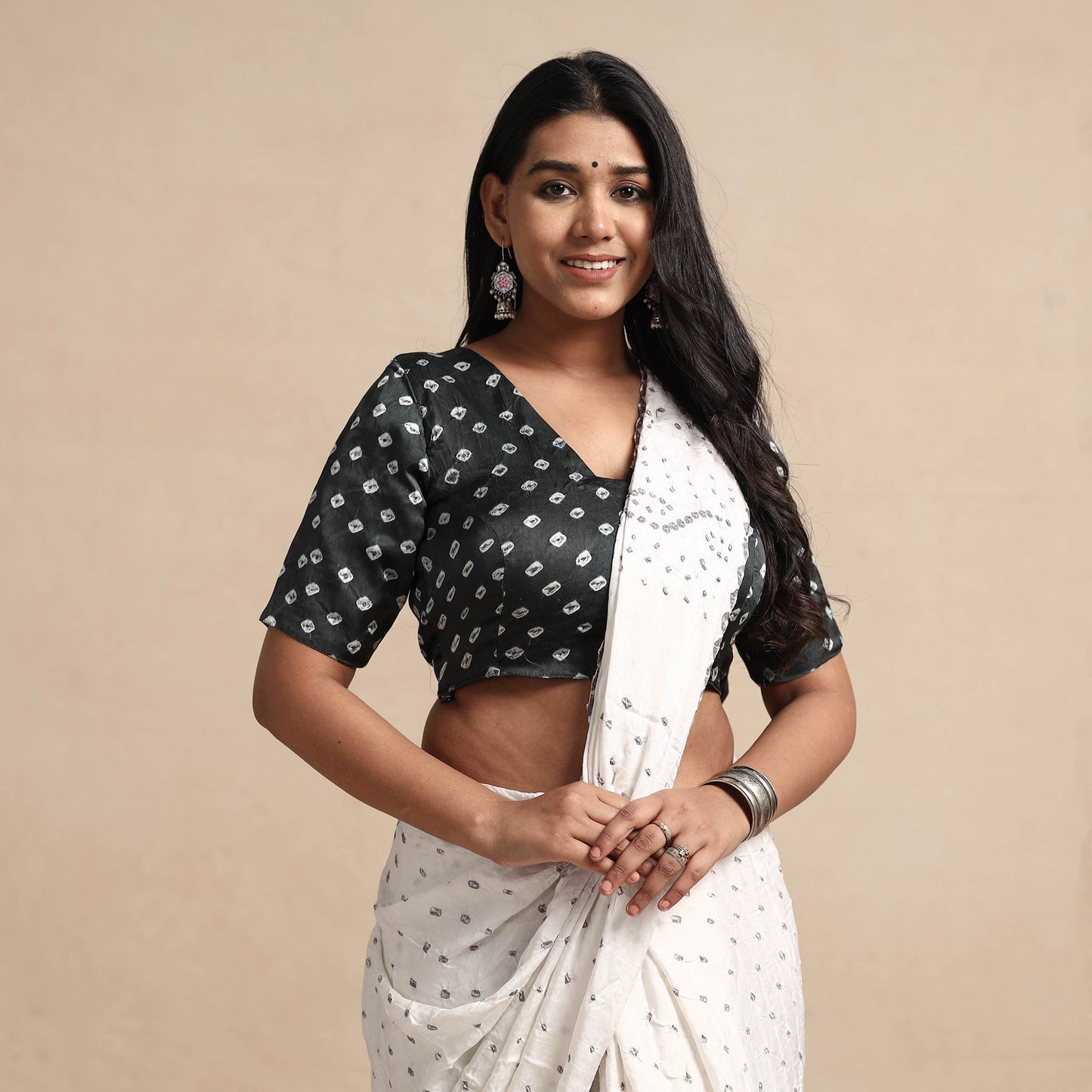 Bandhani Stitched Blouse