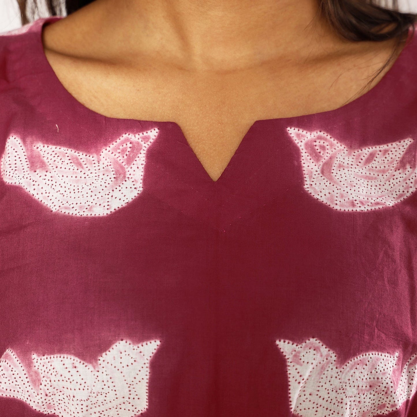 Shibori kaftan