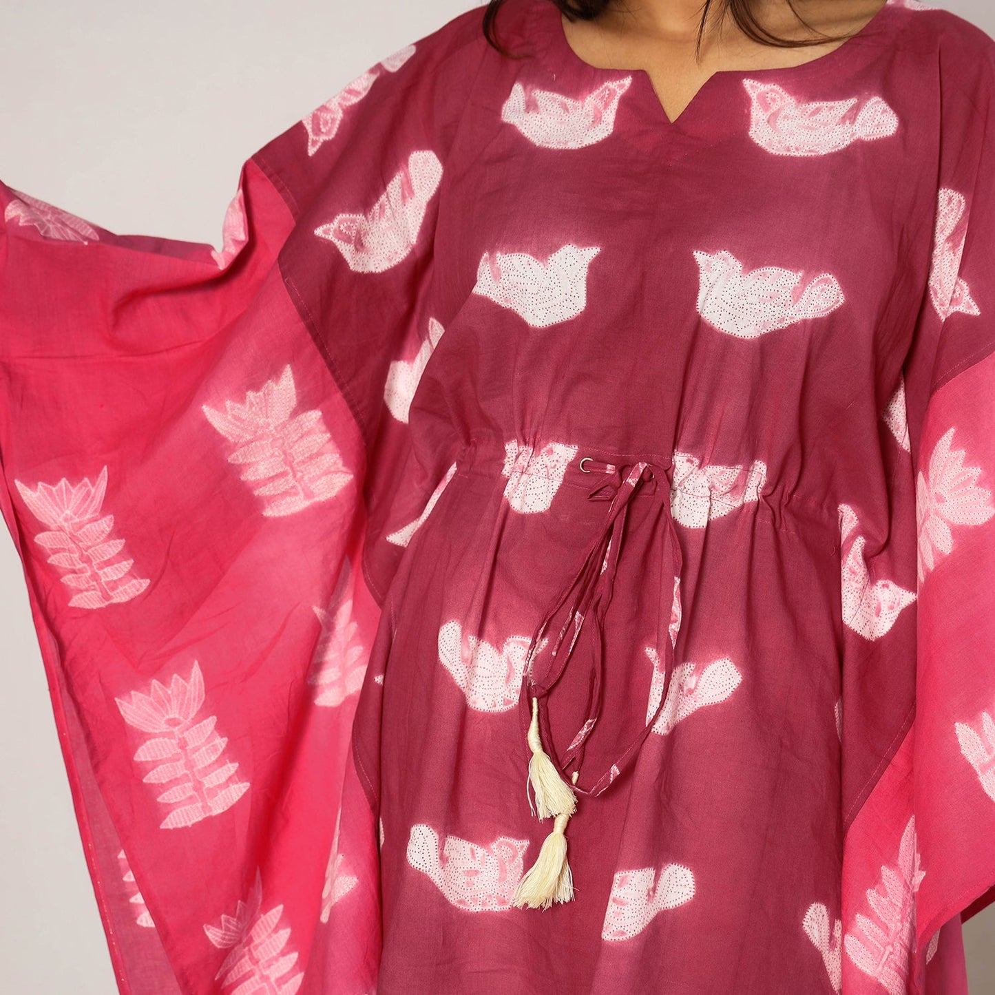 Shibori kaftan