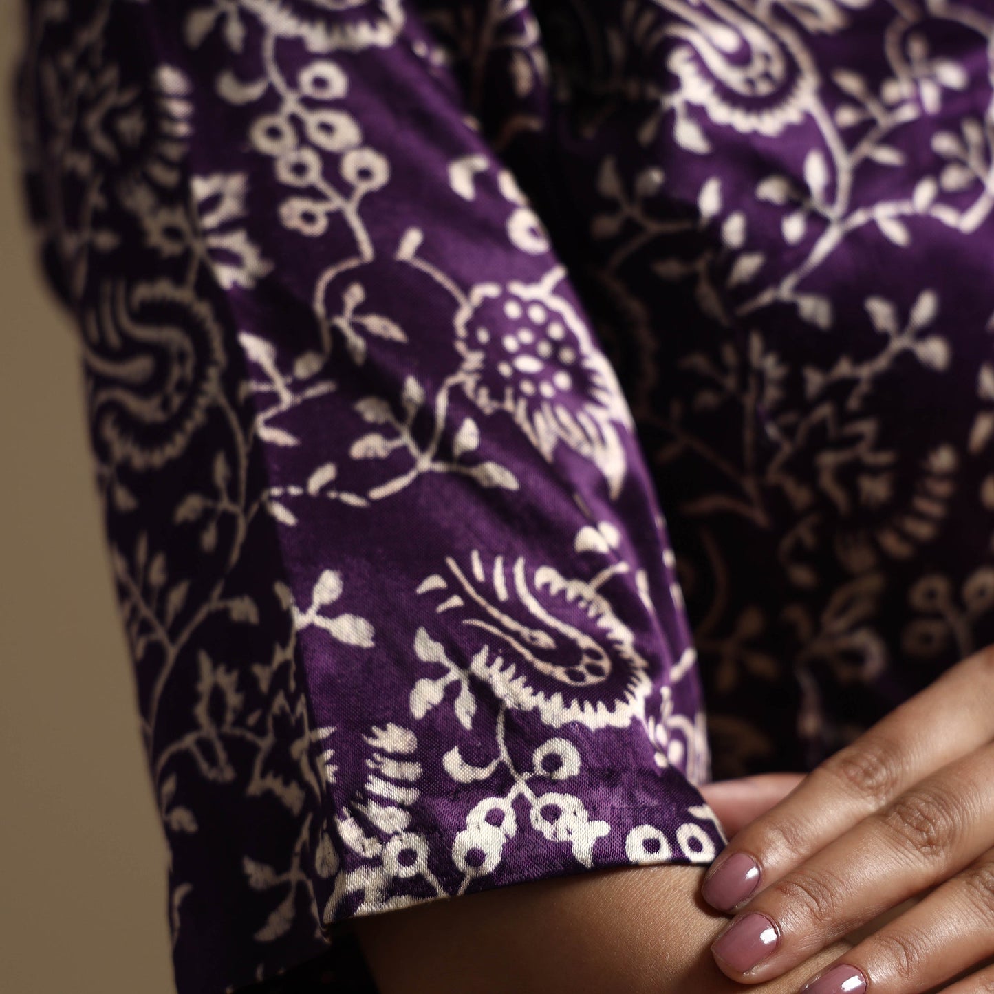 Block Print Stitched Blouse