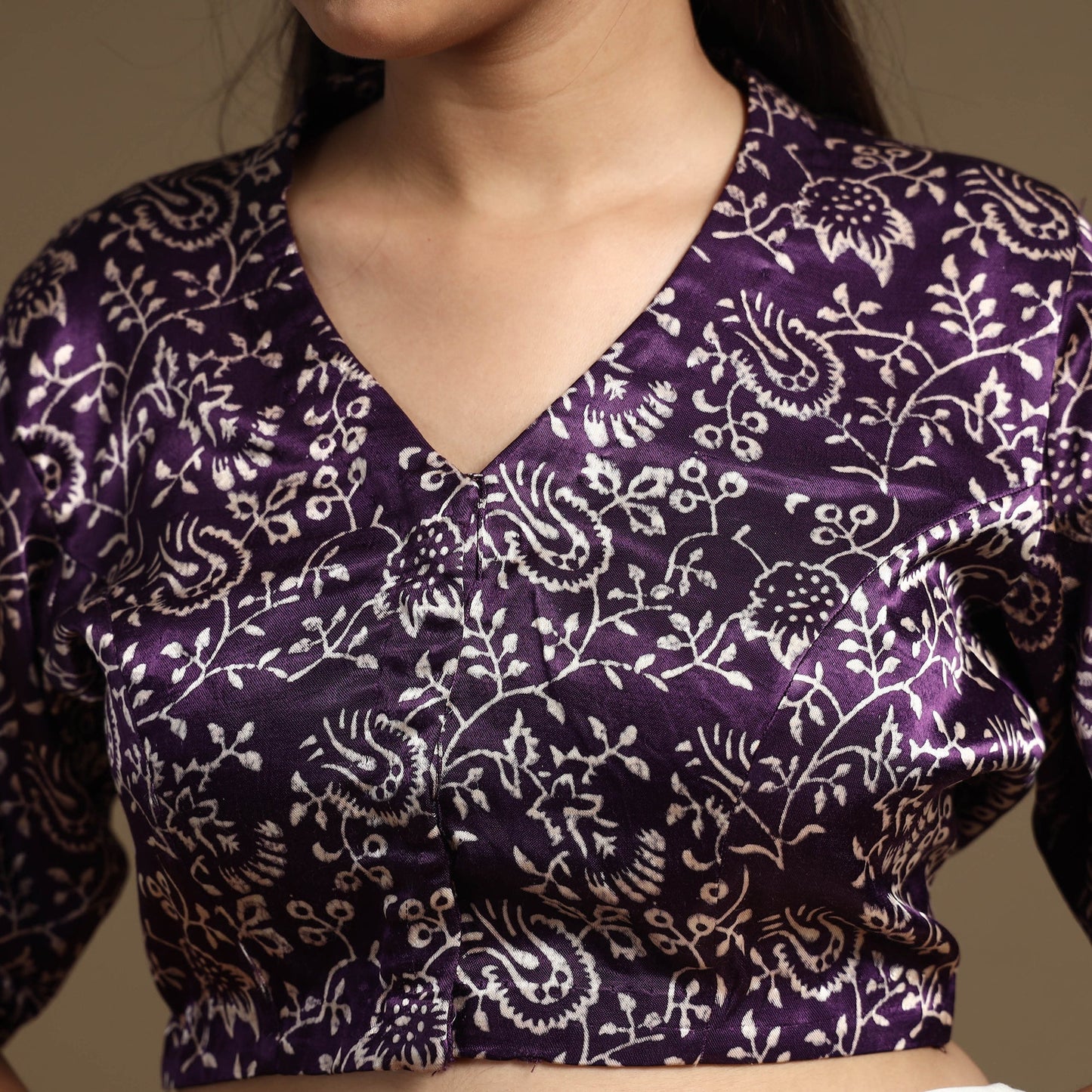 Block Print Stitched Blouse