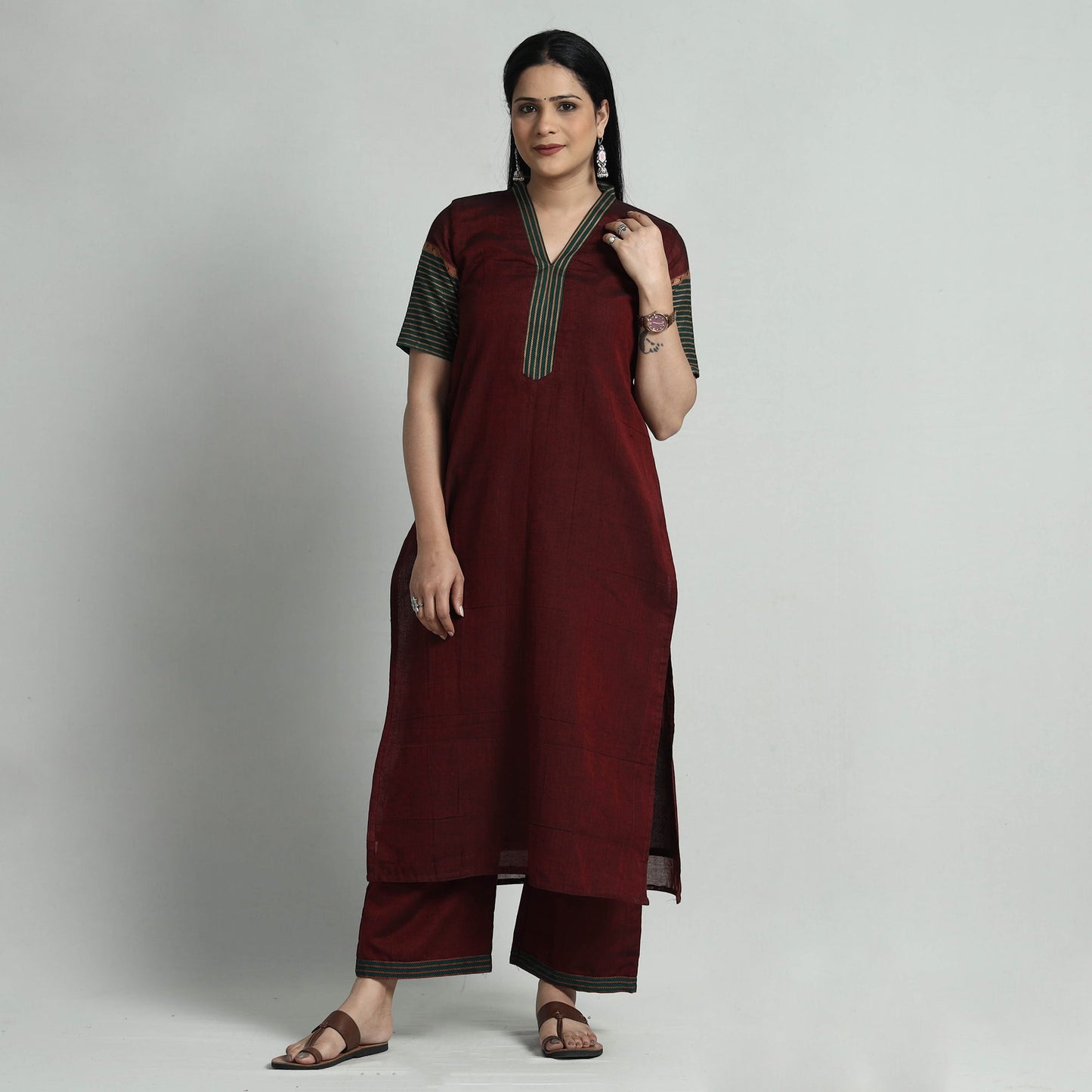 Dharwad with Palazzo & Dupatta Set