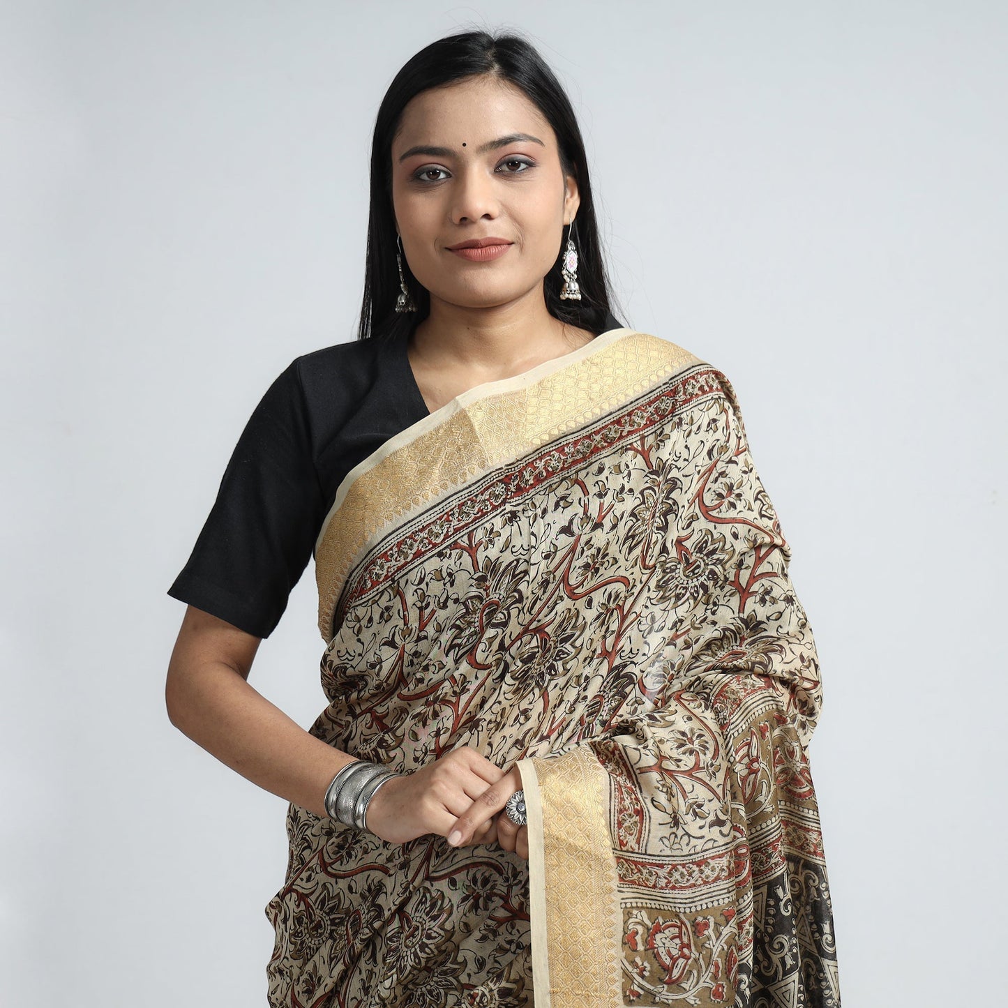 kalamkari Saree