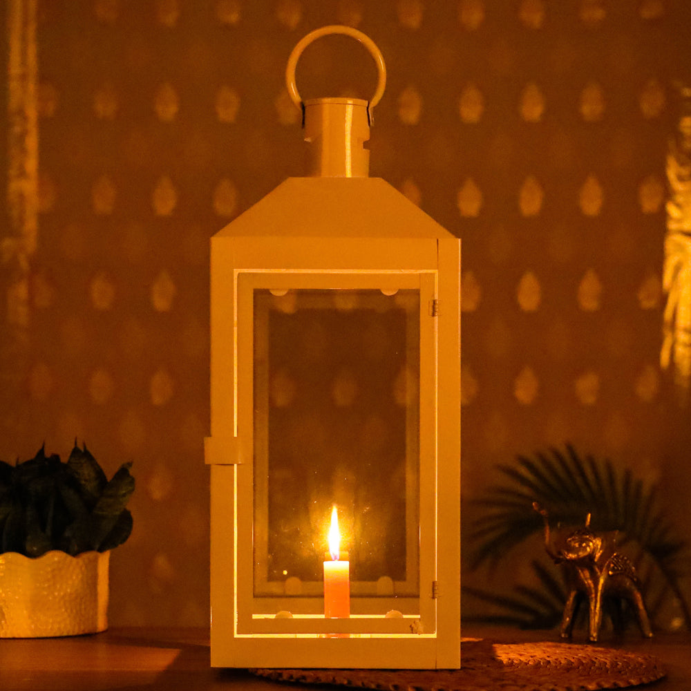 Decorative Handmade Hanging Iron Lantern (Big)