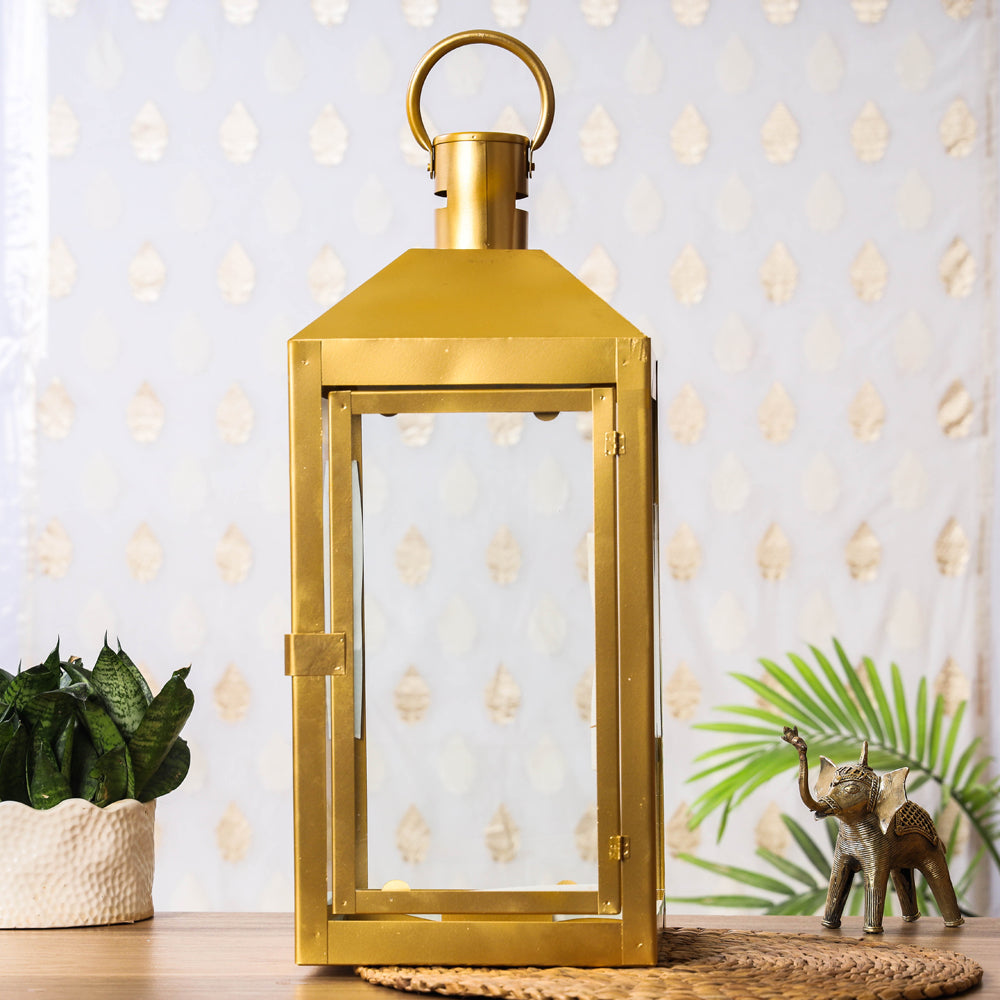 Decorative Handmade Hanging Iron Lantern (Big)