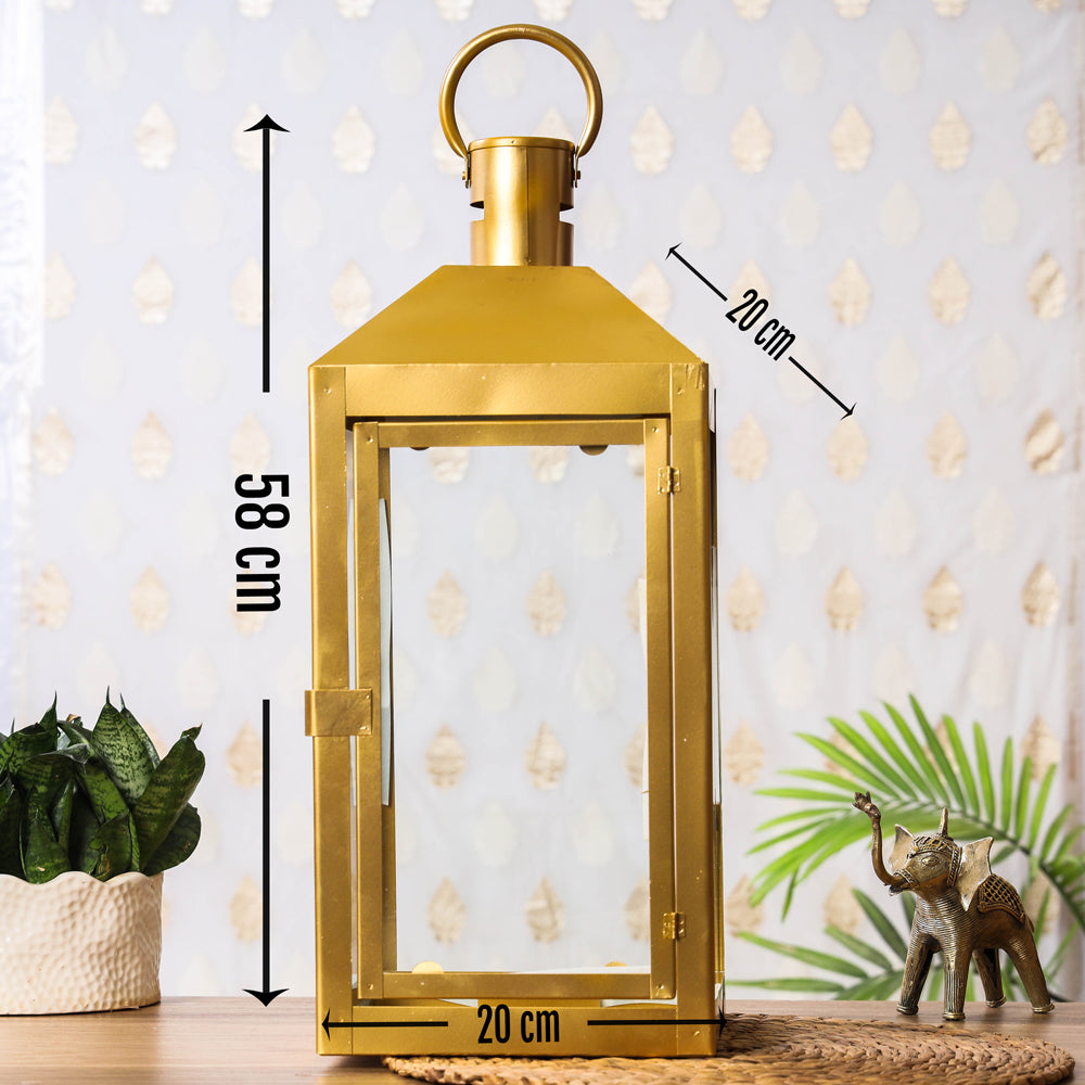 Decorative Handmade Hanging Iron Lantern (Big)