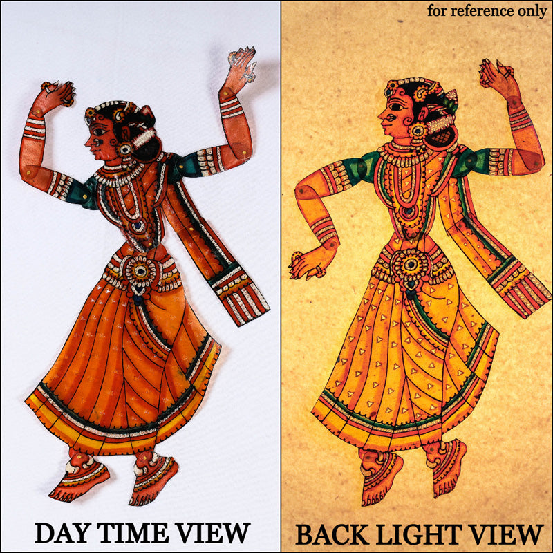 Tholu Bommalata Leather Puppet Wall Hanging l iTokri.com