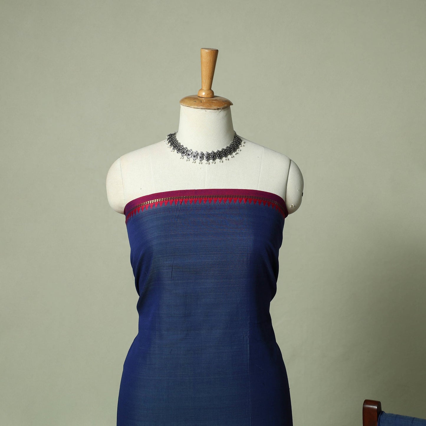 Dharwad cotton 3pc unstitched dress material suit set 48