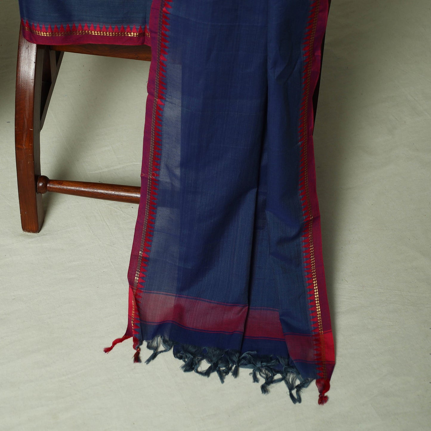 Dharwad cotton 3pc unstitched dress material suit set 48