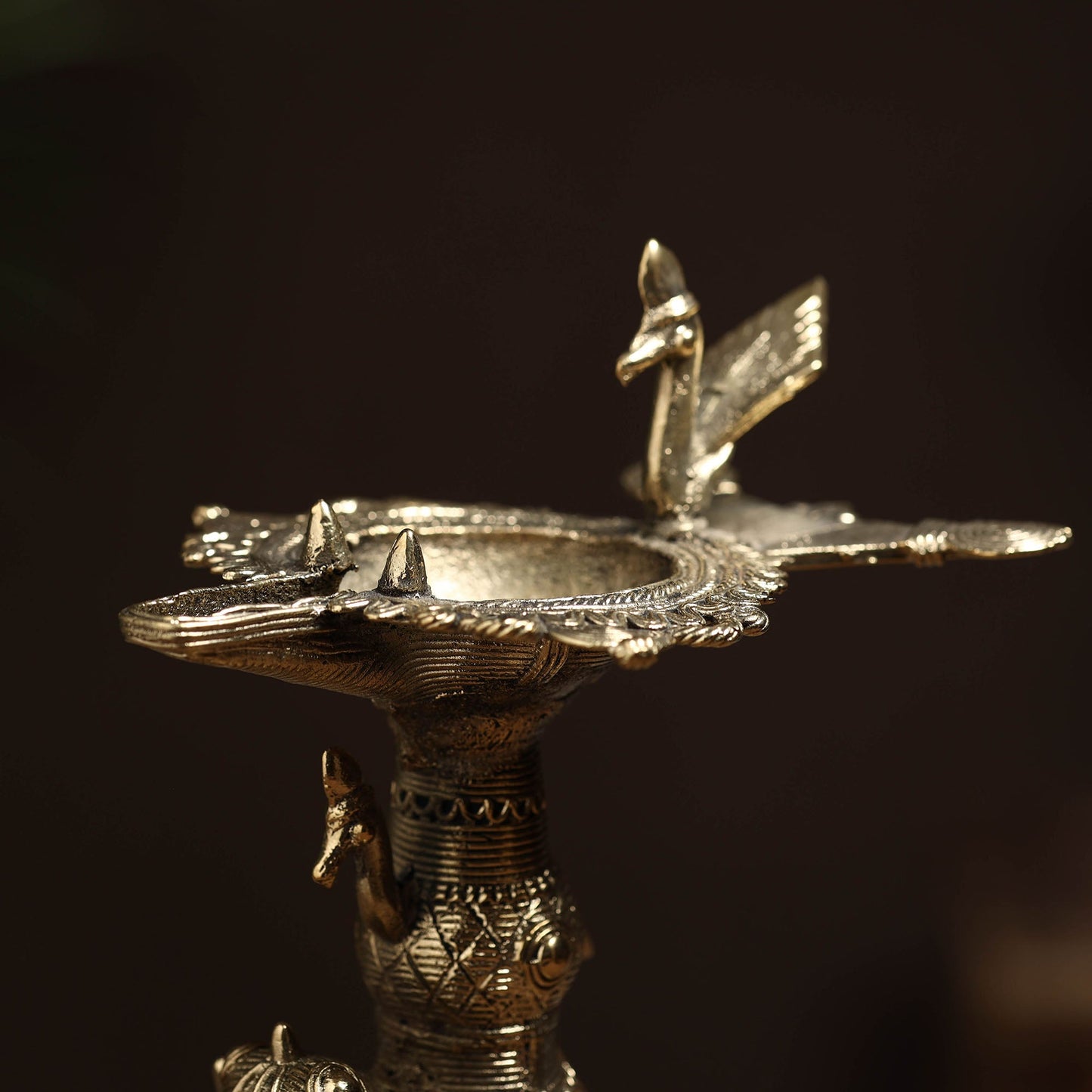 Diya - Tribal Odisha Dokra Handmade Decor Item Online at iTokri.com