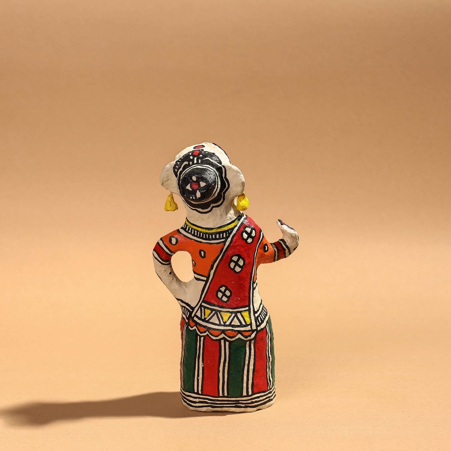 Hand Painted Paper Mache Decor
