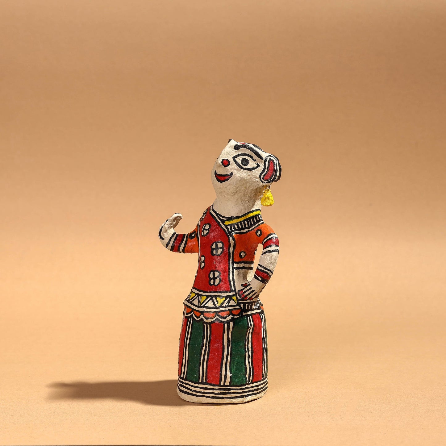 Hand Painted Paper Mache Decor