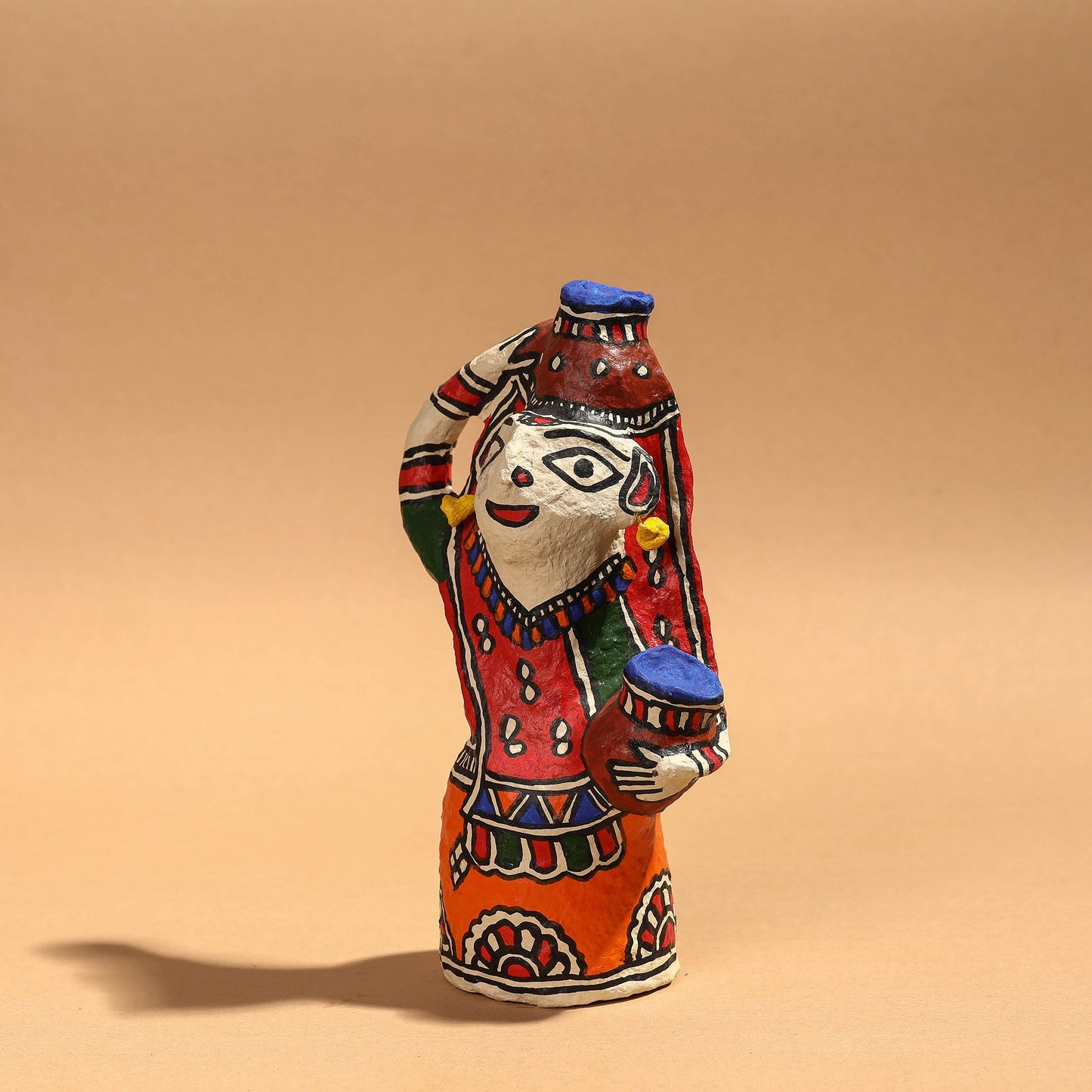 Hand Painted Paper Mache Decor