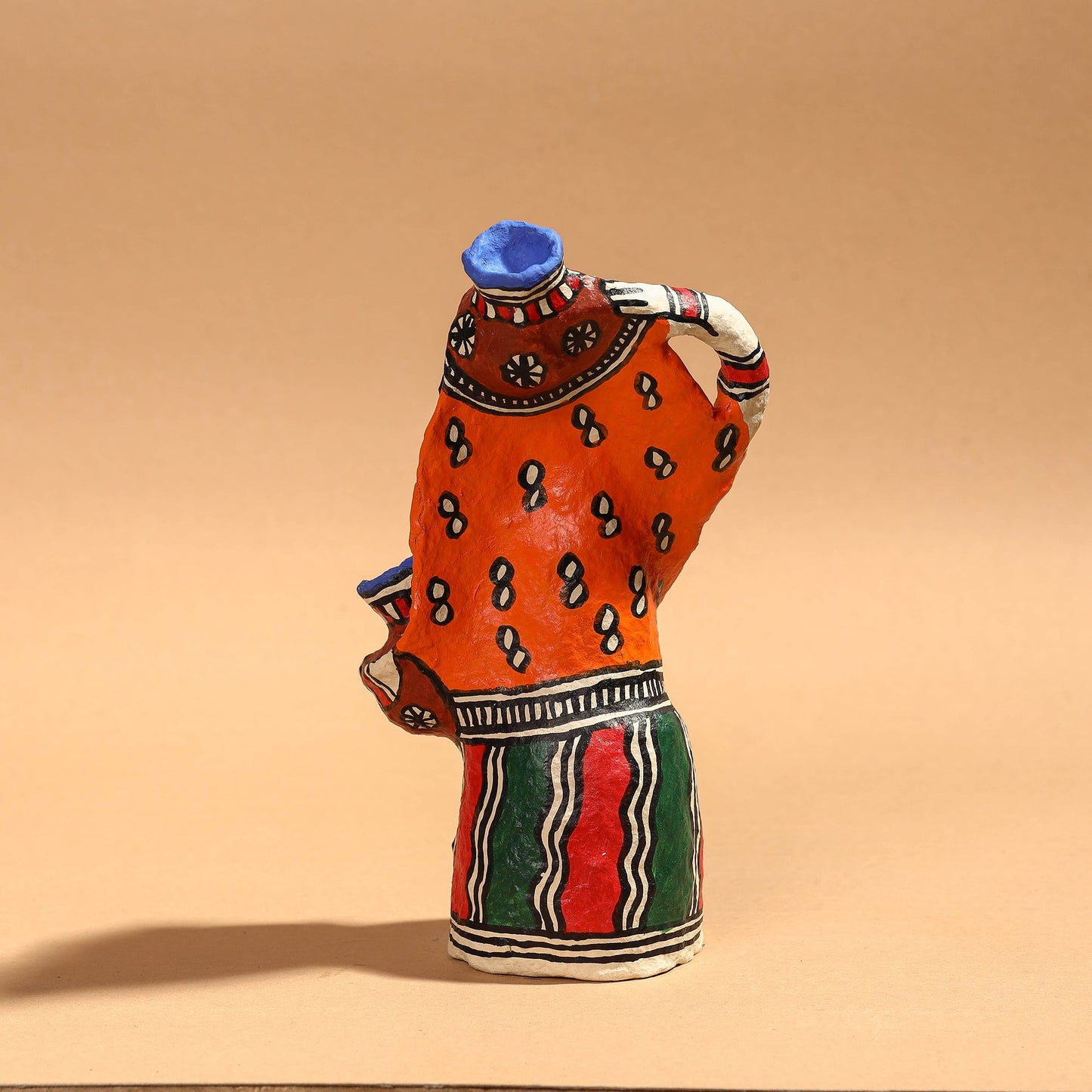 Hand Painted Paper Mache Decor
