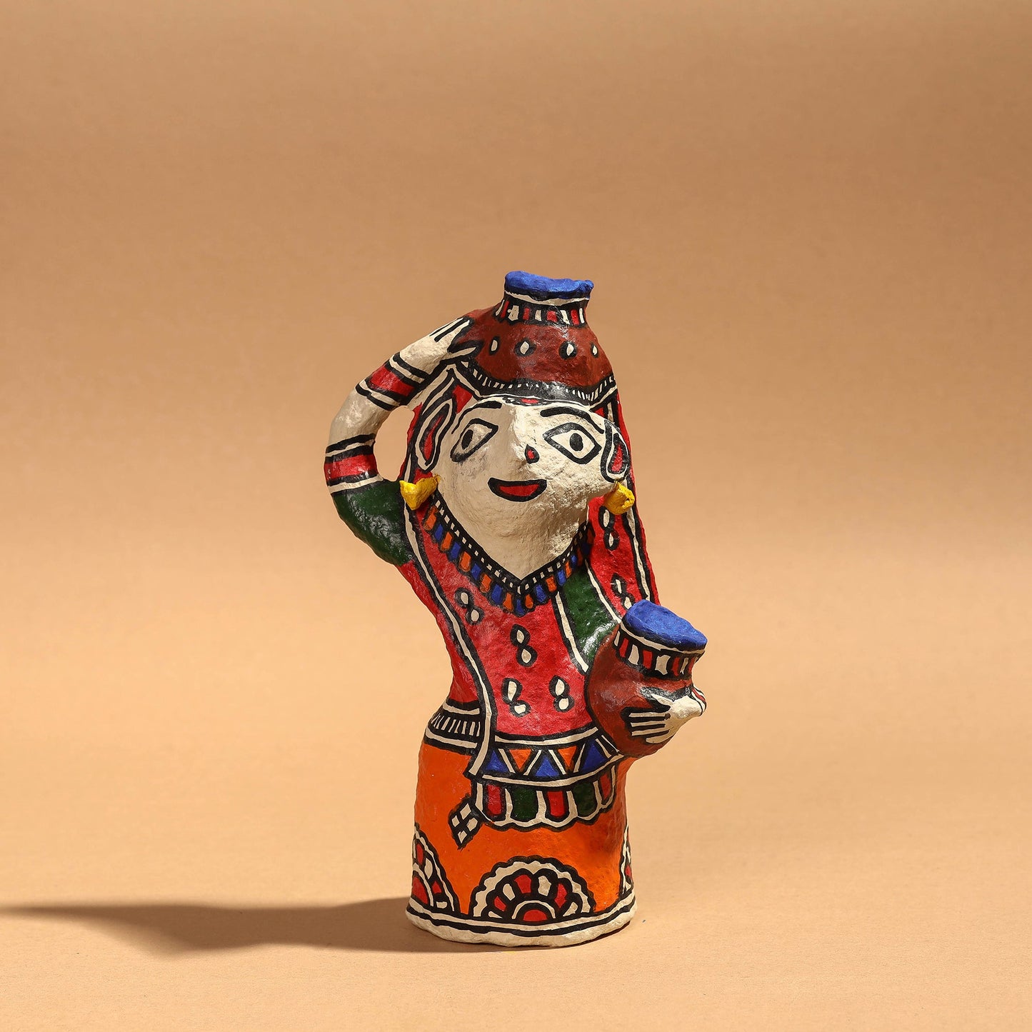 Hand Painted Paper Mache Decor