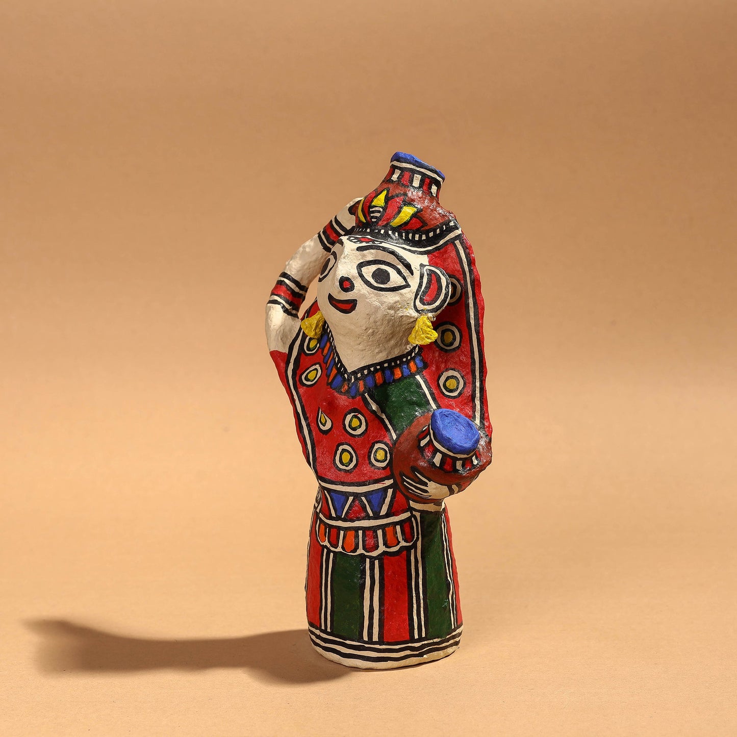 Hand Painted Paper Mache Decor