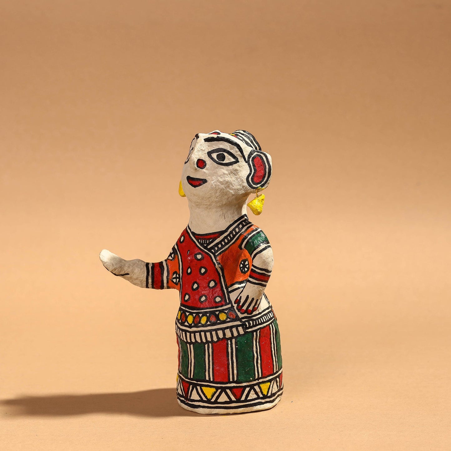 Hand Painted Paper Mache Decor