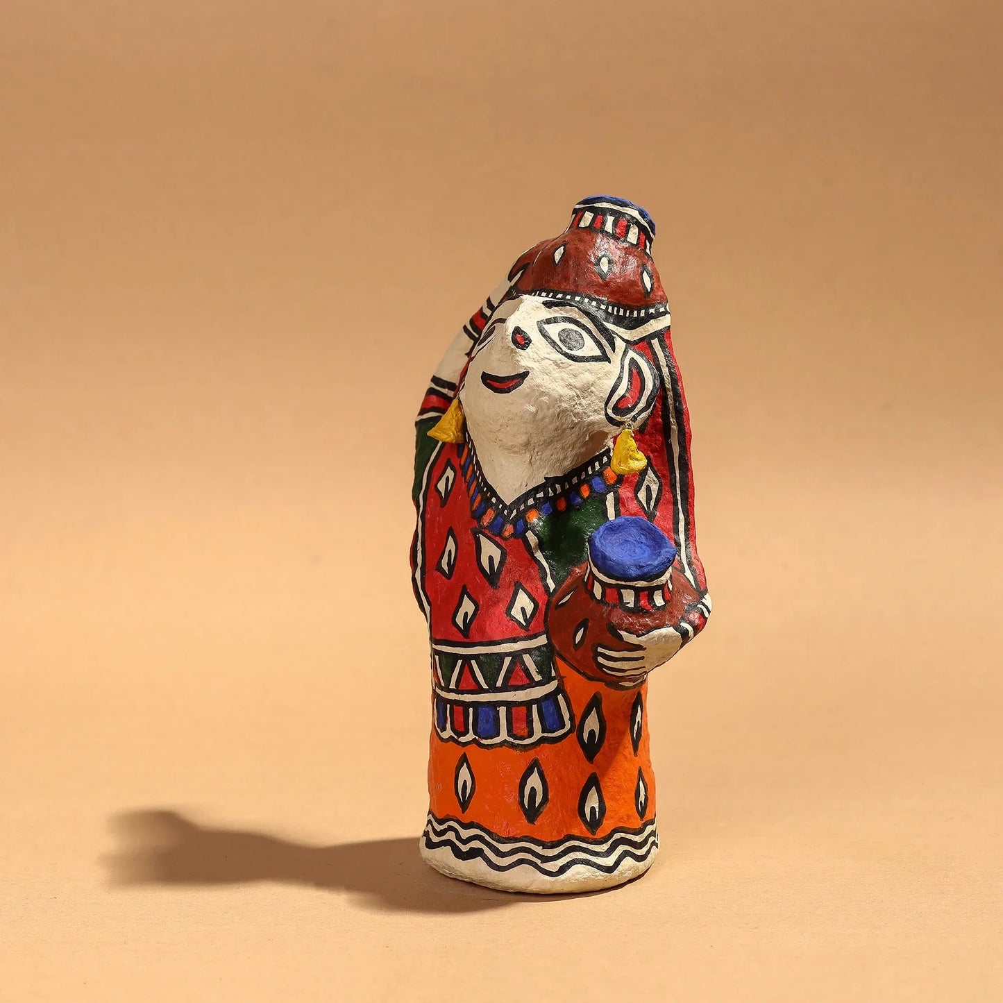 Hand Painted Paper Mache Decor
