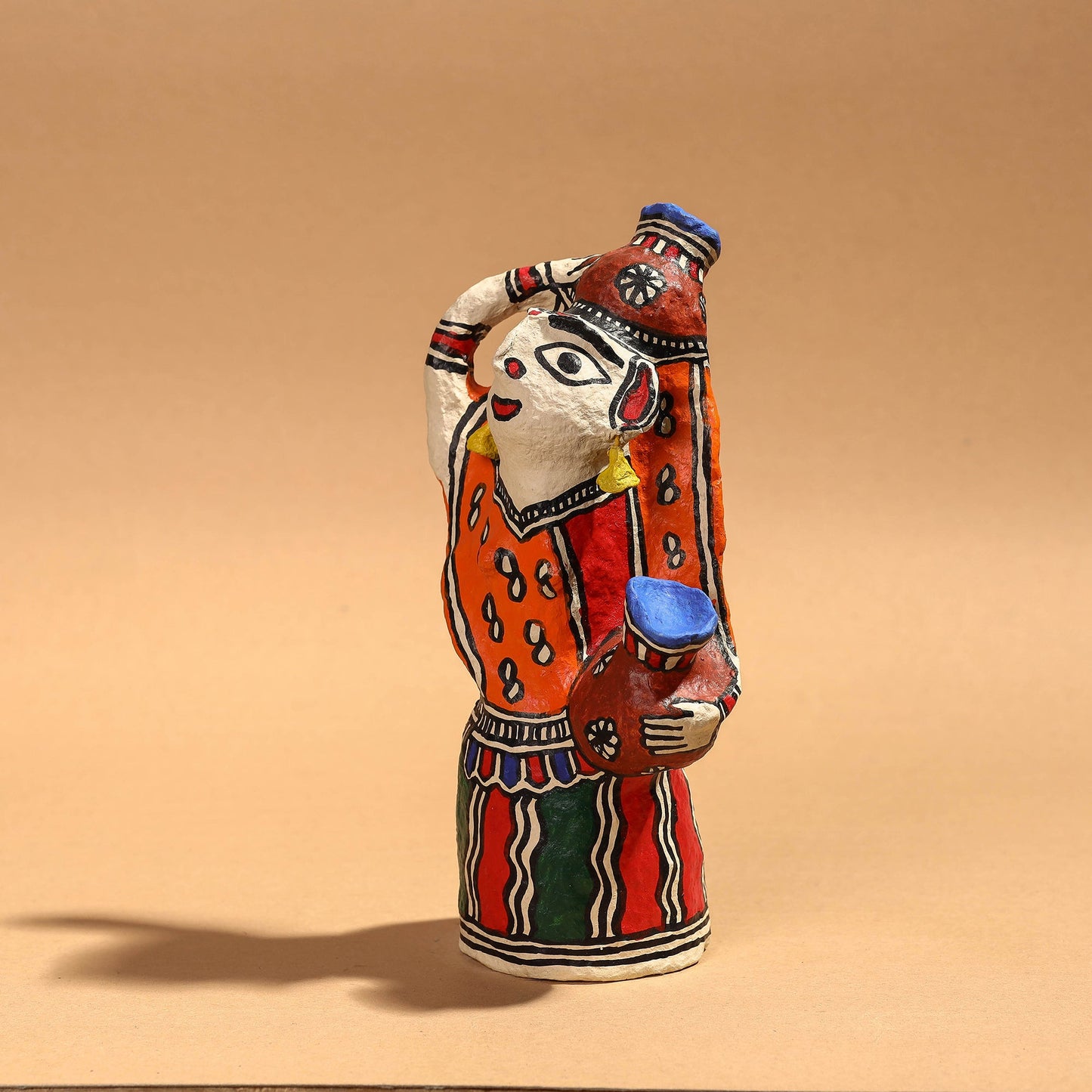 Hand Painted Paper Mache Decor