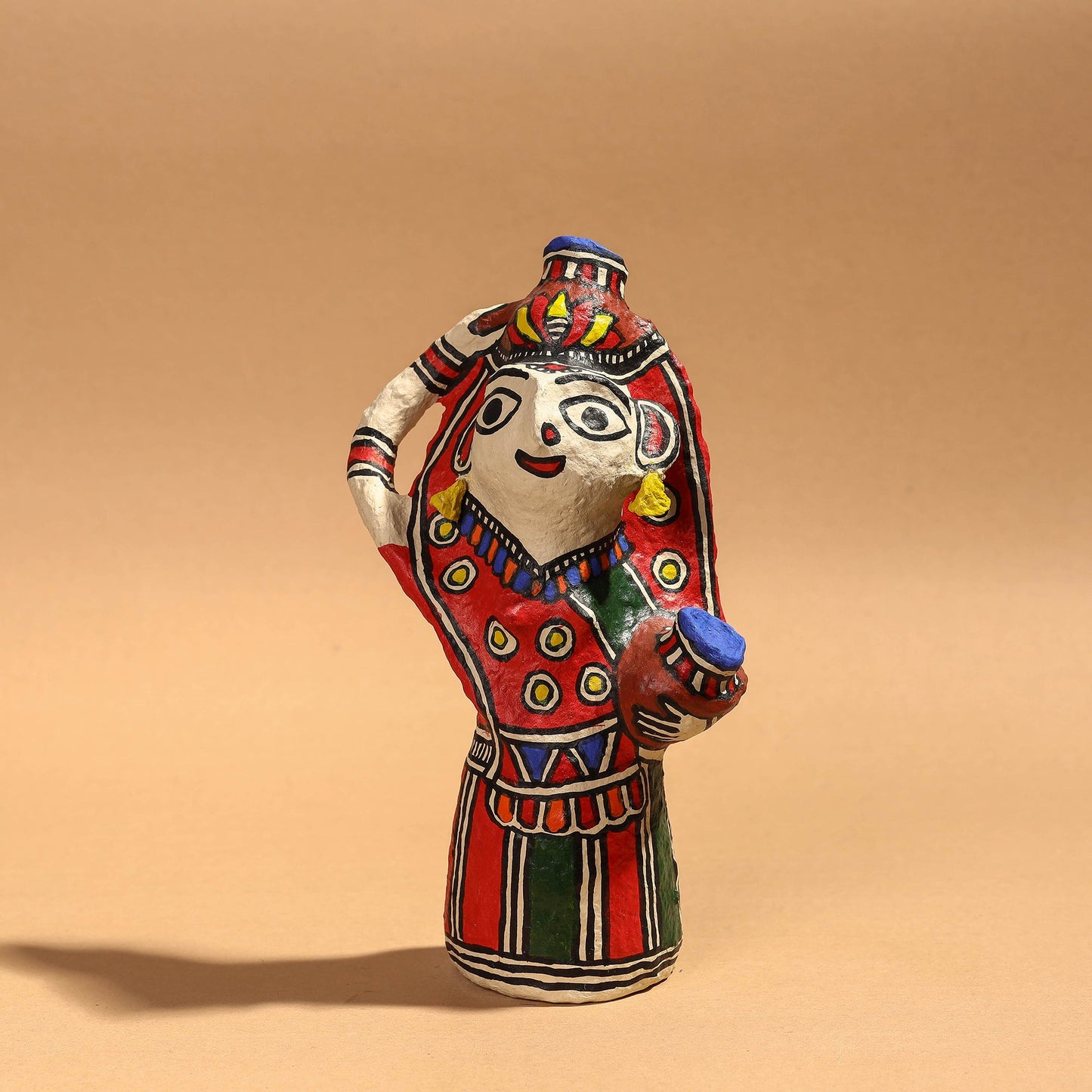 Hand Painted Paper Mache Decor