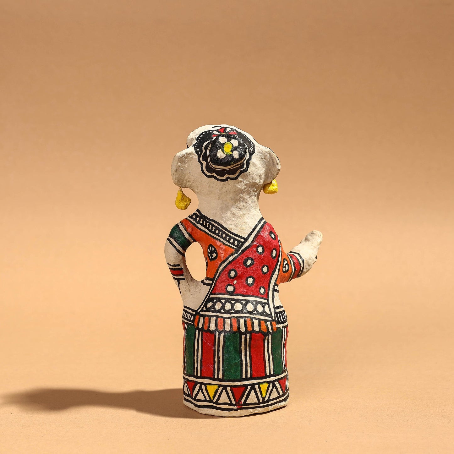 Hand Painted Paper Mache Decor