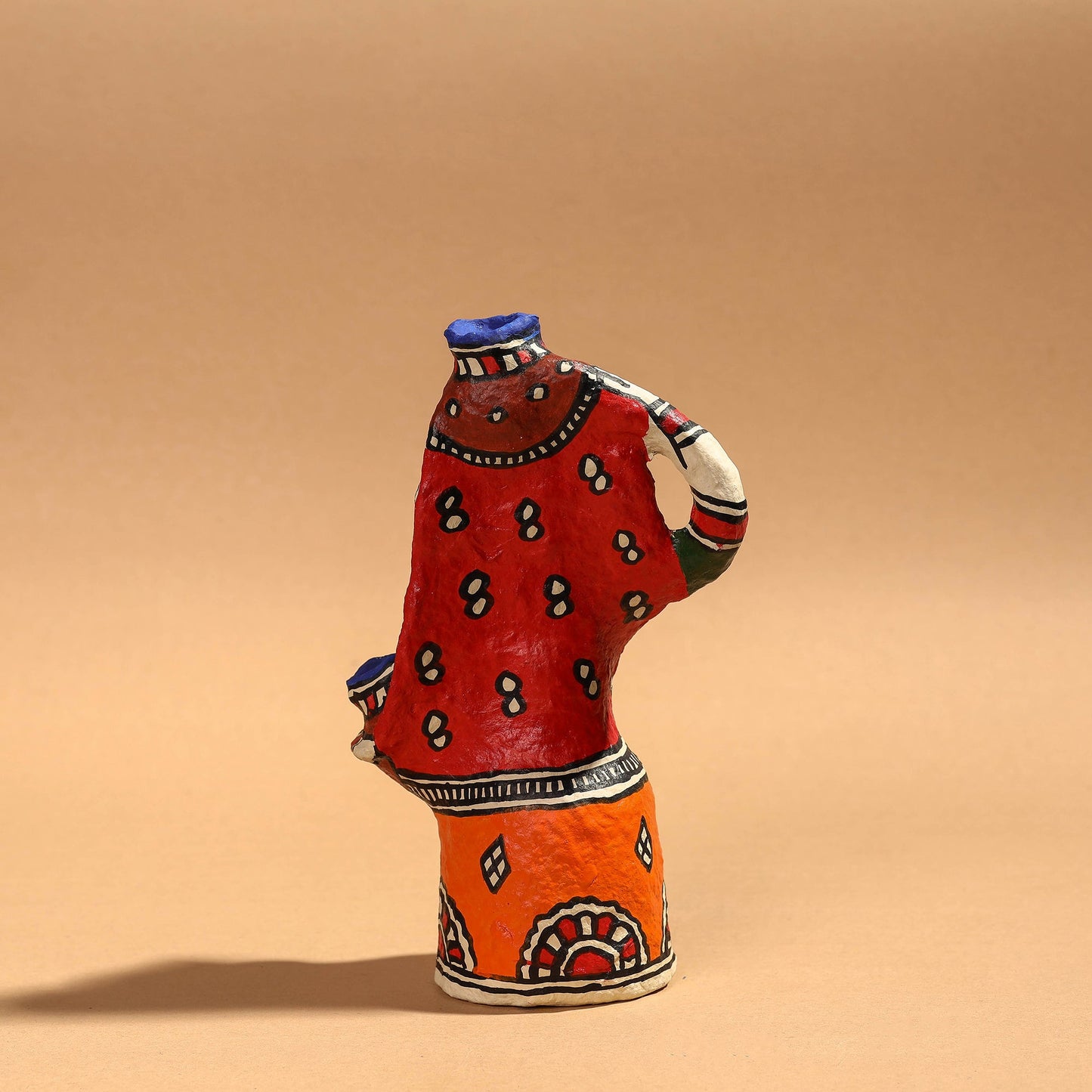 Hand Painted Paper Mache Decor