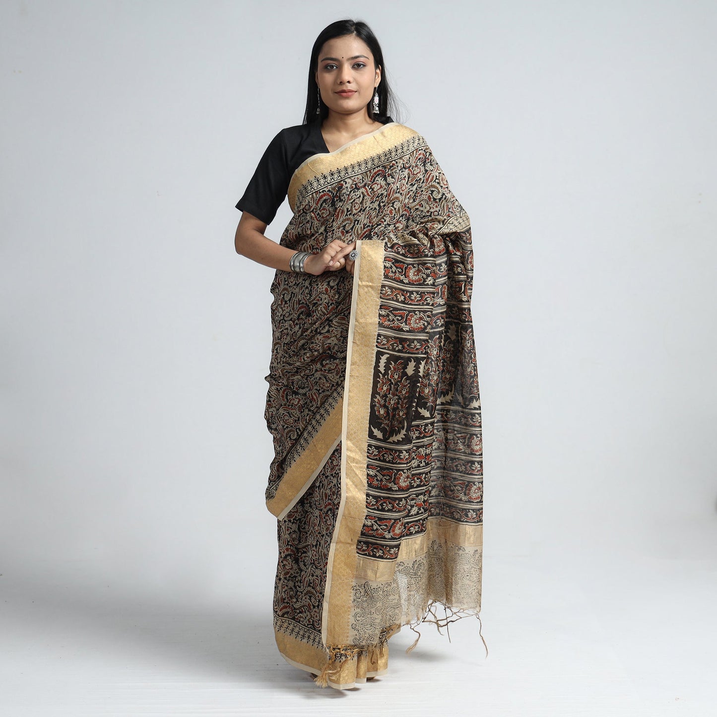 kalamkari Saree