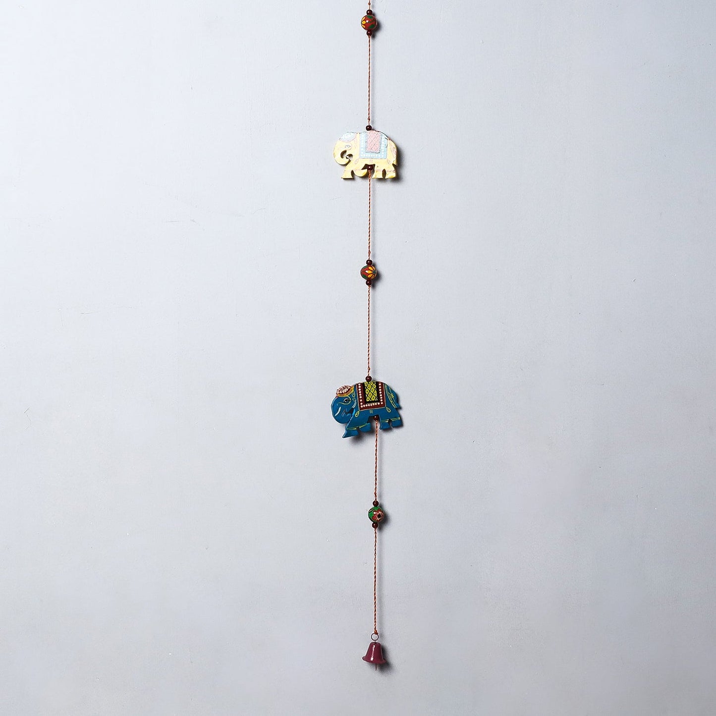 Elephant - Banaras Handpainted Wooden Hanging