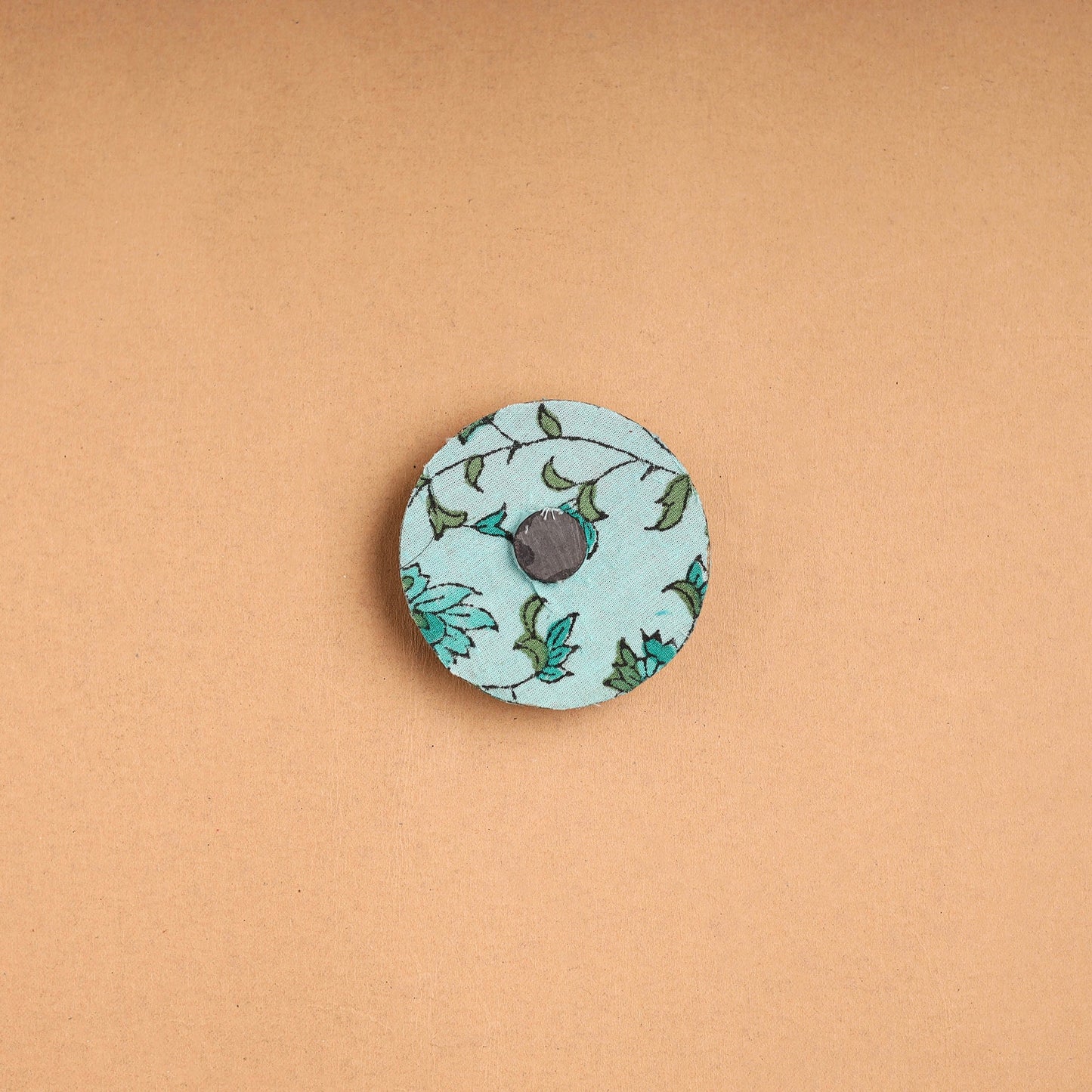 Elephant - Handmade Fabart Wooden Magnet