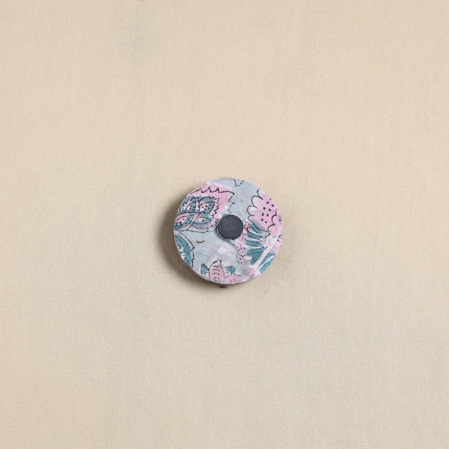 Elephant - Handmade Fabart Wooden Magnet