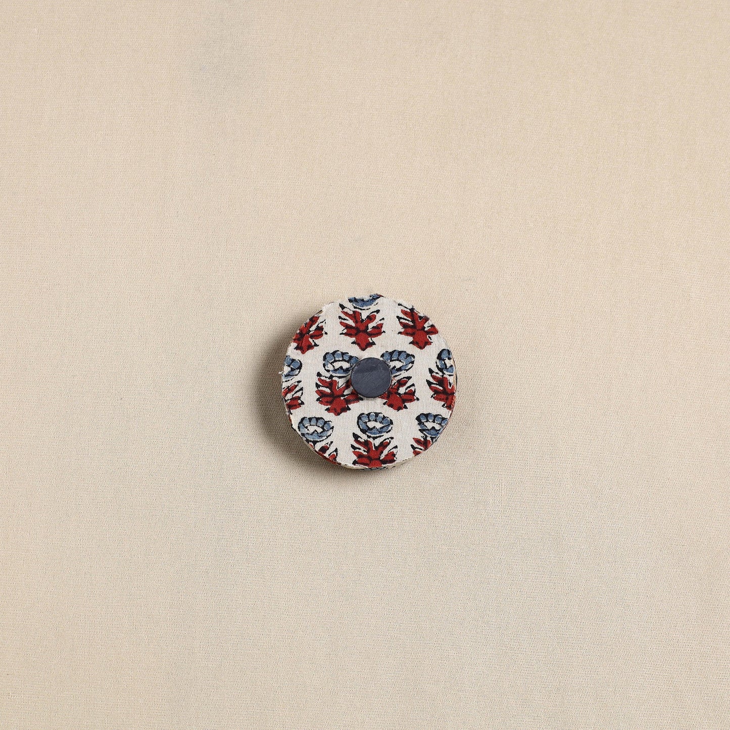 Elephant - Handmade Fabart Wooden Magnet