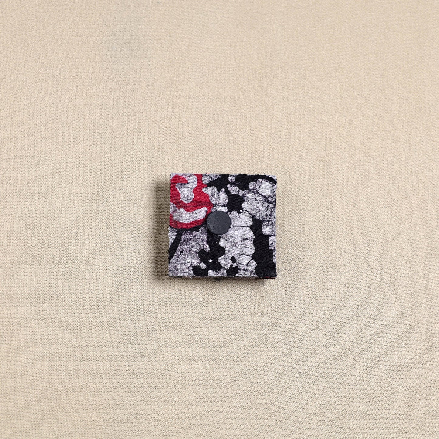 Elephant - Handmade Fabart Wooden Magnet